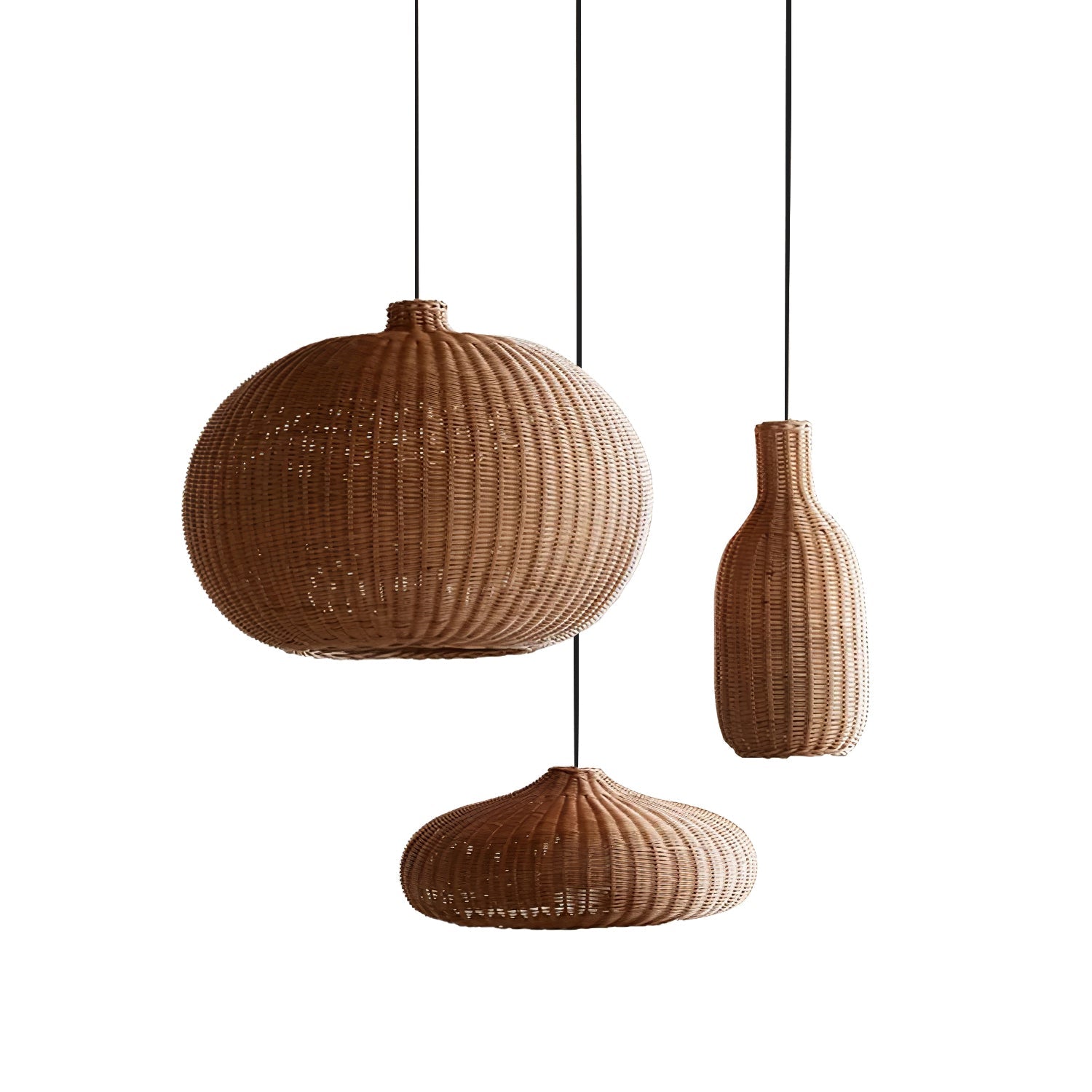 Savana Rattan Pendant Light - Neutral Decor