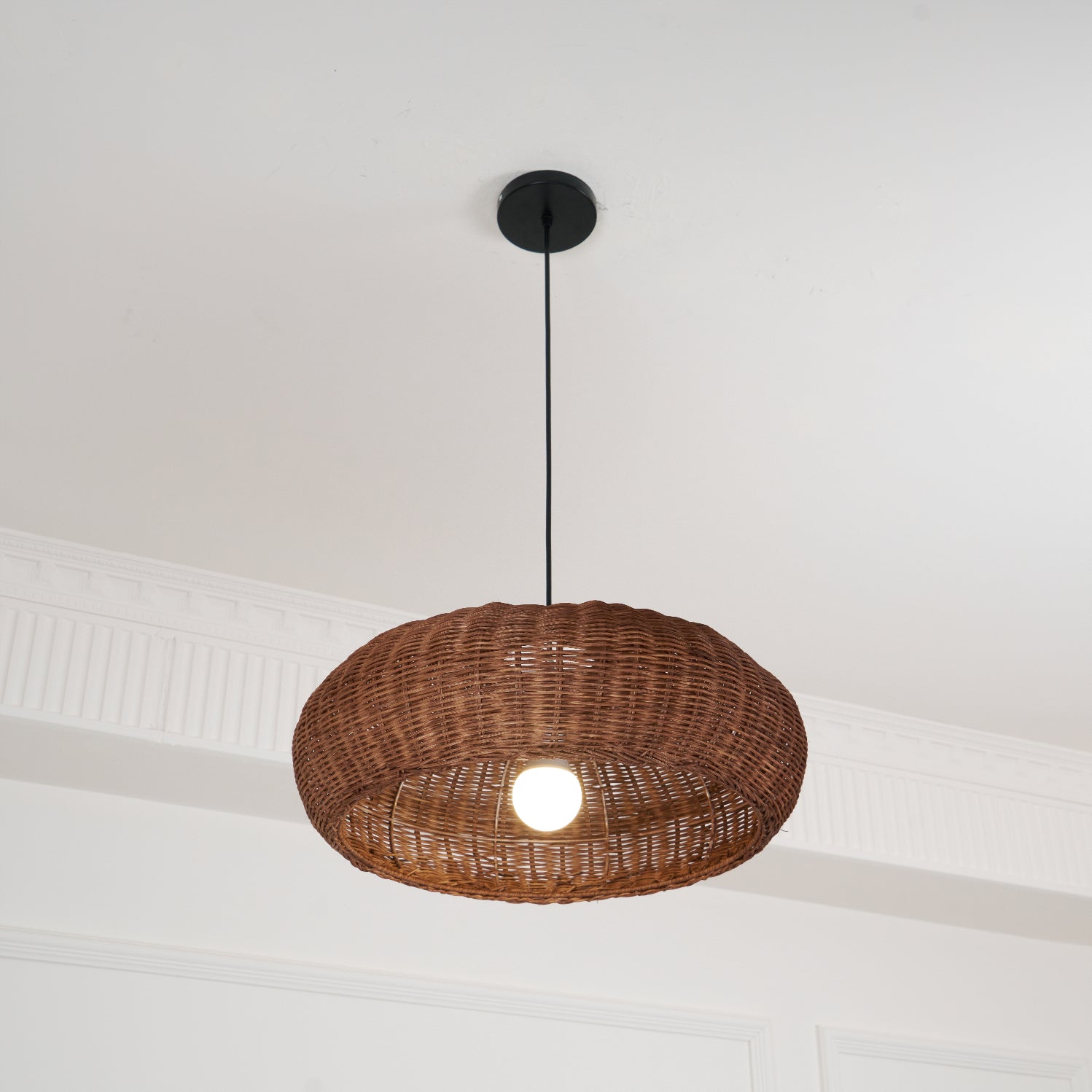 Socan Vintage Rattan Pendant Lamp