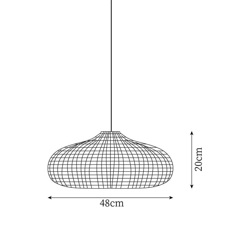 Savana Rattan Pendant Light - Neutral Decor
