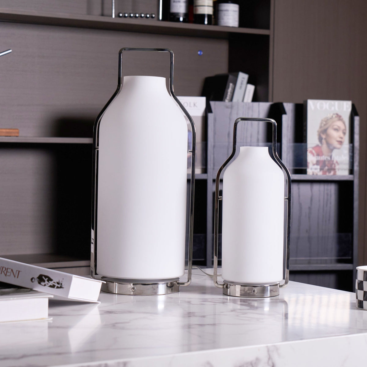 Solace Lantern Minimalist Table Lamp
