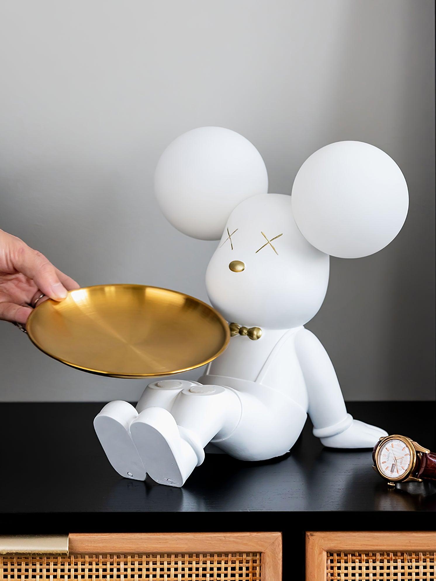 Kubo Resin Artistic Desk Lamp - Neutral Decor
