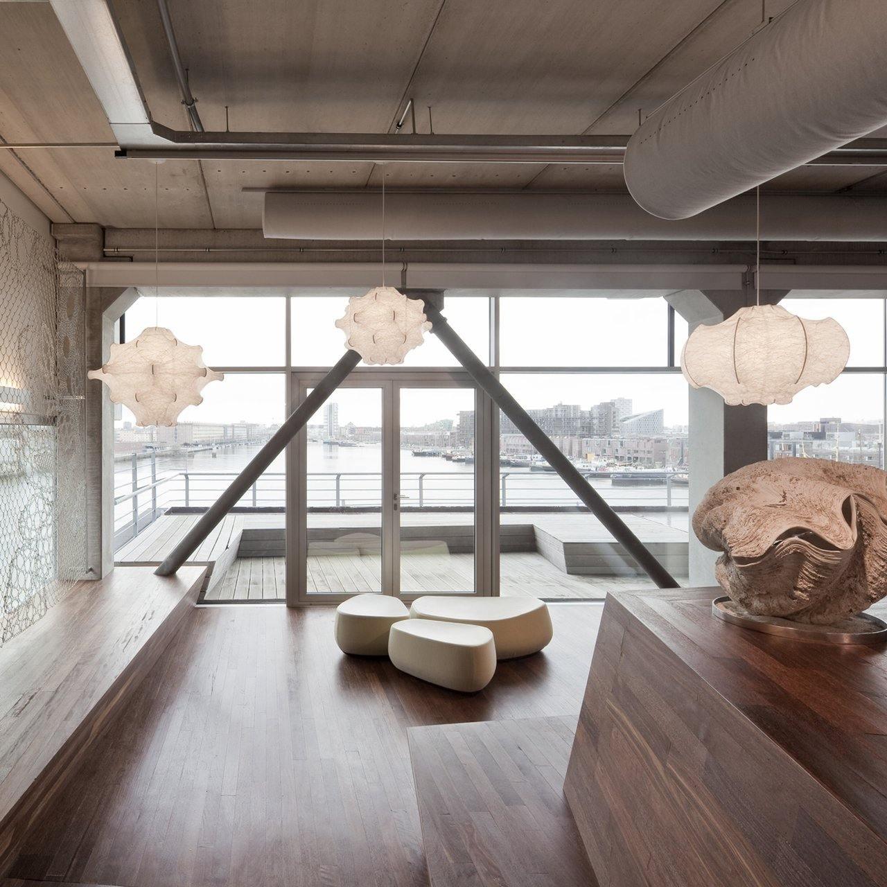 Lotus Minimalist Silk Pendant Lamp
