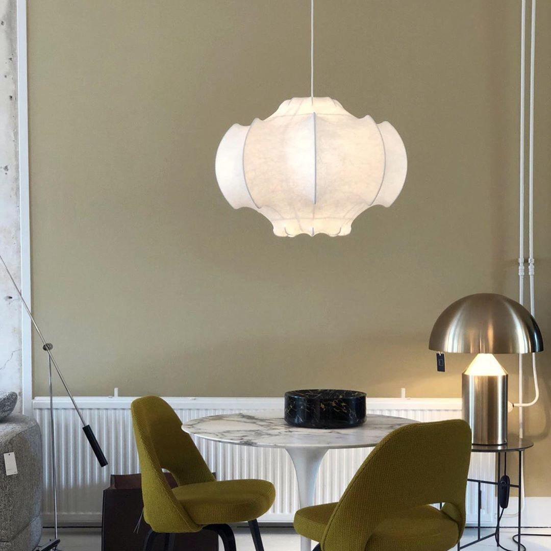 Lotus Minimalist Silk Pendant Lamp