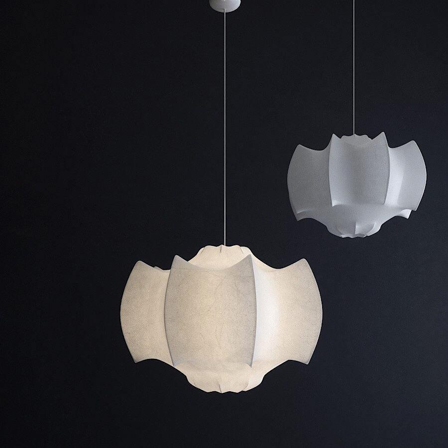 Lotus Minimalist Silk Pendant Lamp