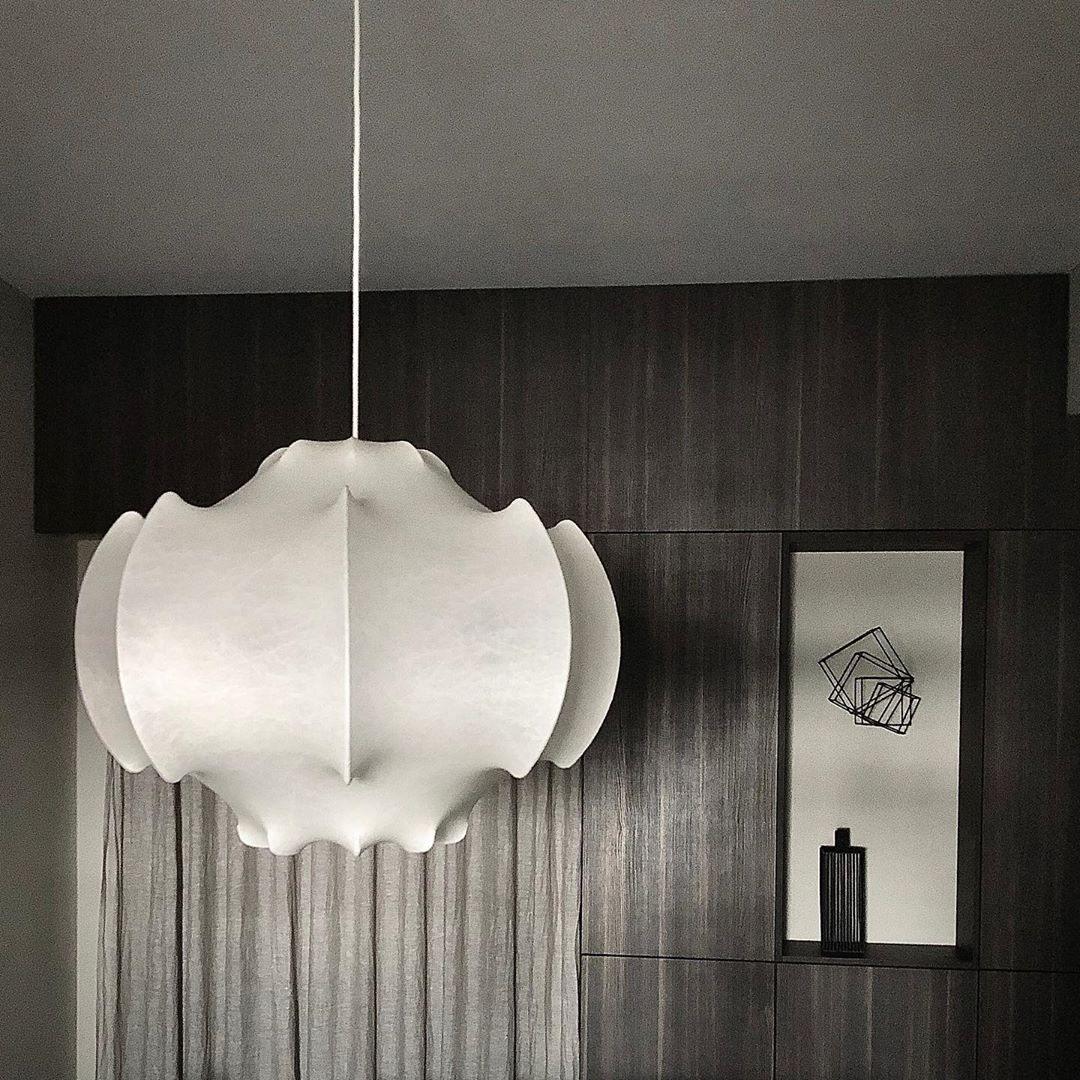 Lotus Minimalist Silk Pendant Lamp