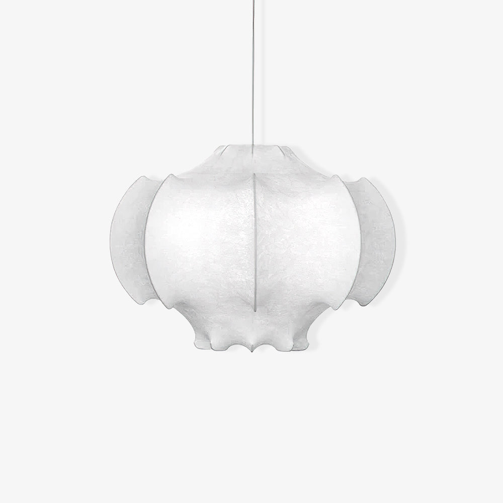 Lotus Minimalist Silk Pendant Lamp