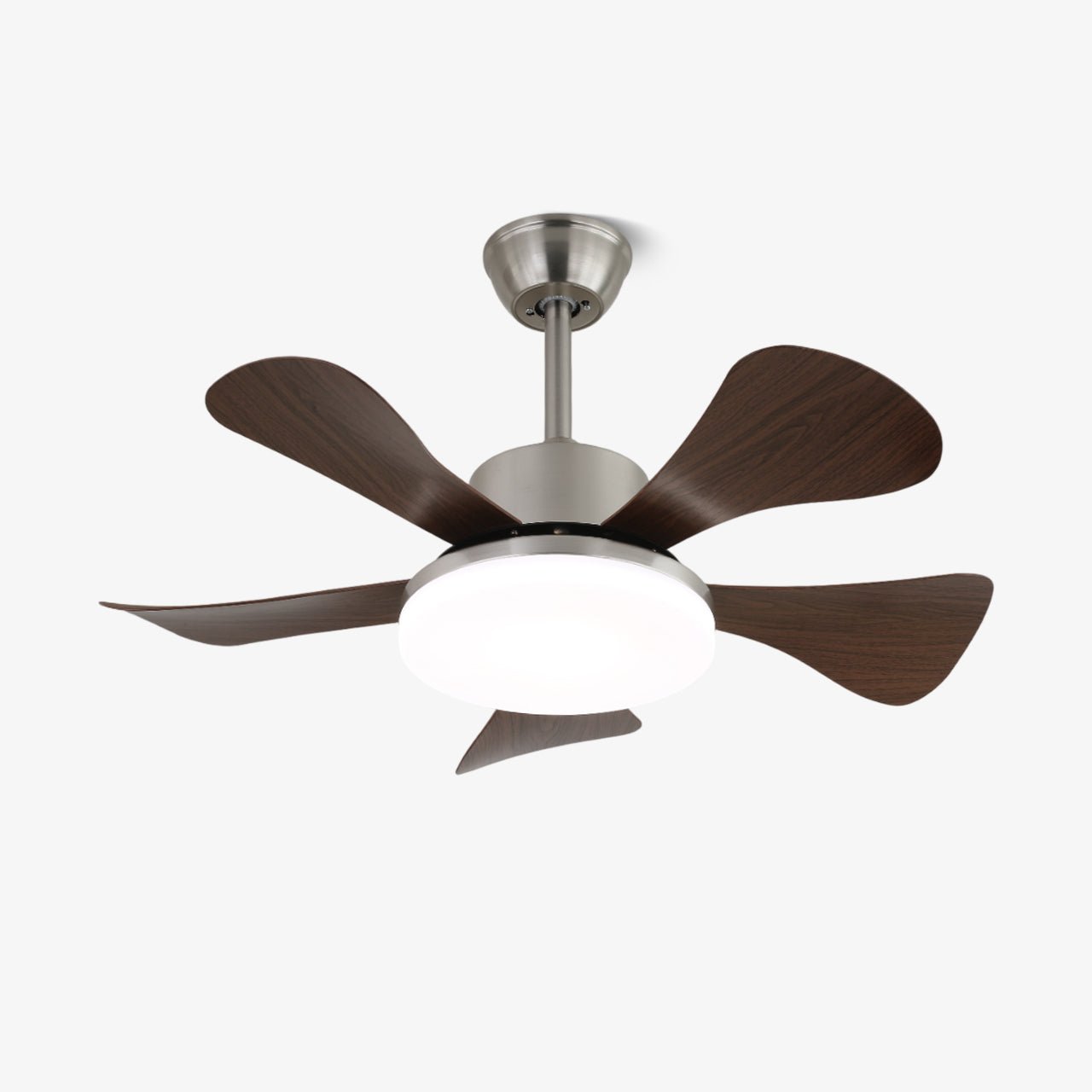 Aldeelle Modern Wood Ceiling Fan Light