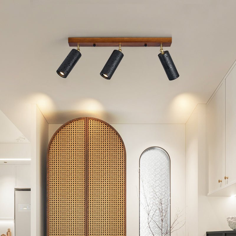 Eurliryra Black Travertine Trio Ceiling Spot