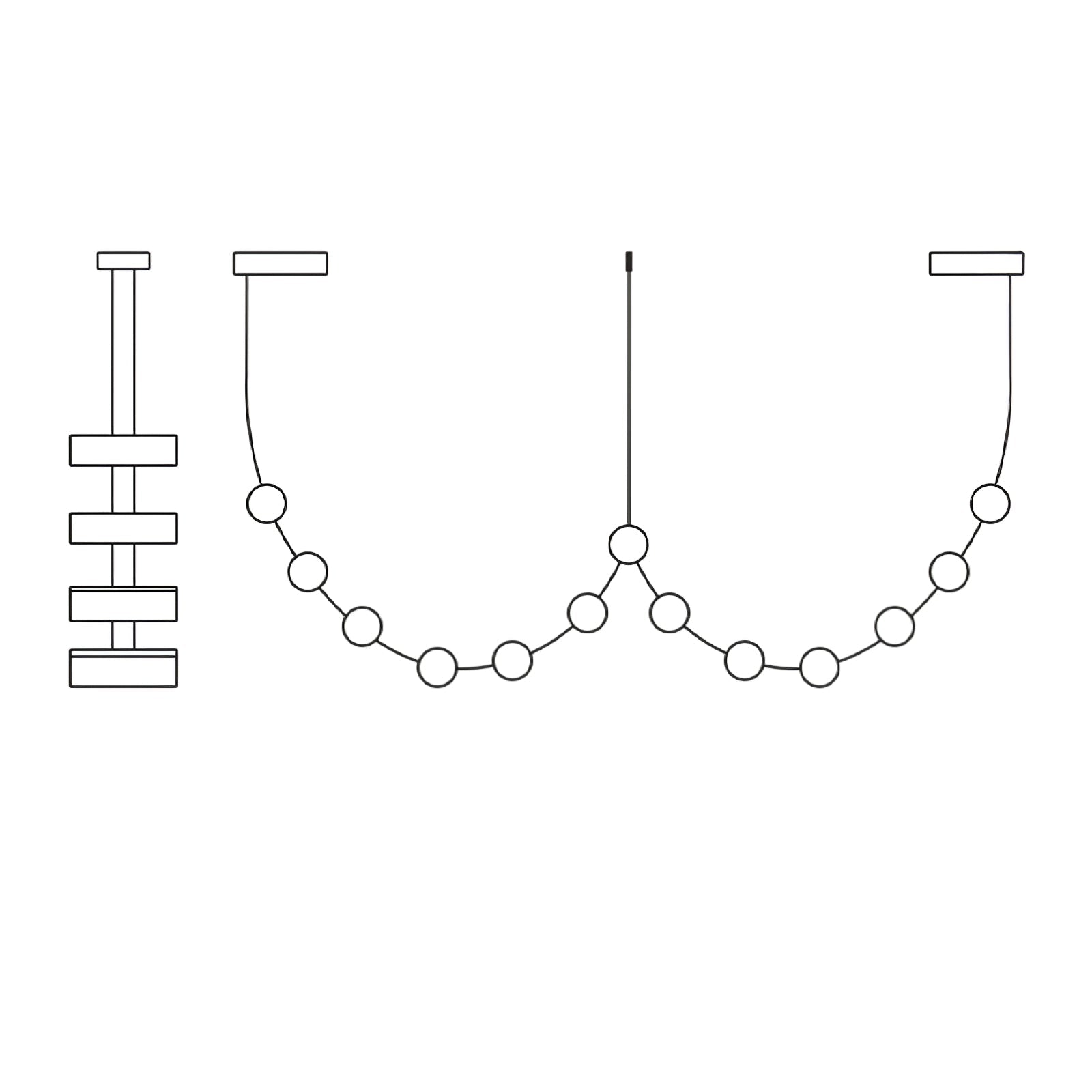 Flexura Modular Track Pendant Light