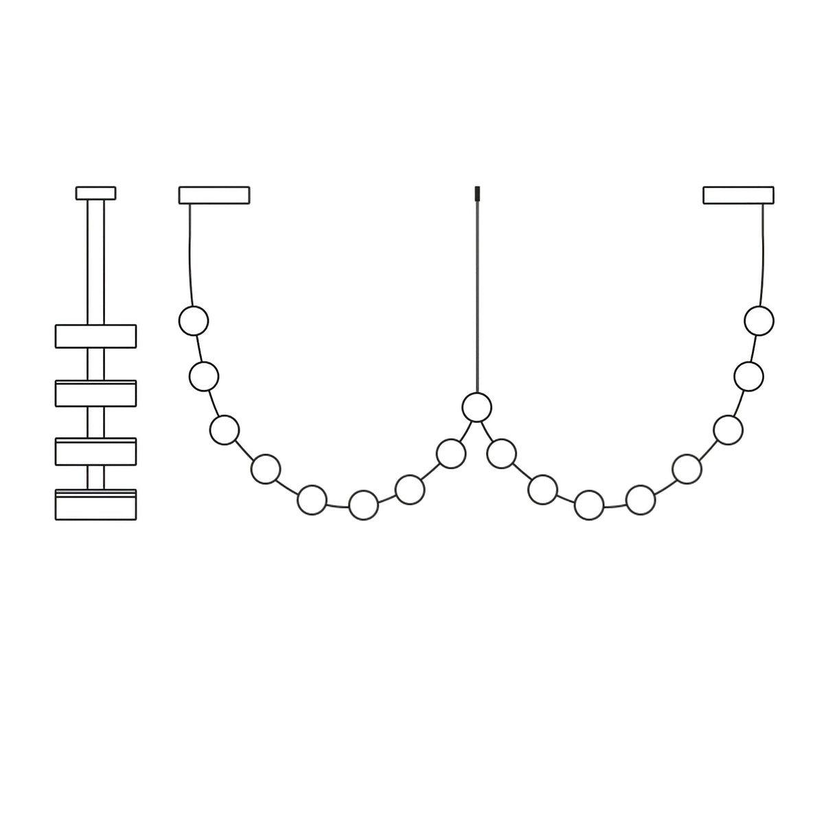 Flexura Modular Track Pendant Light
