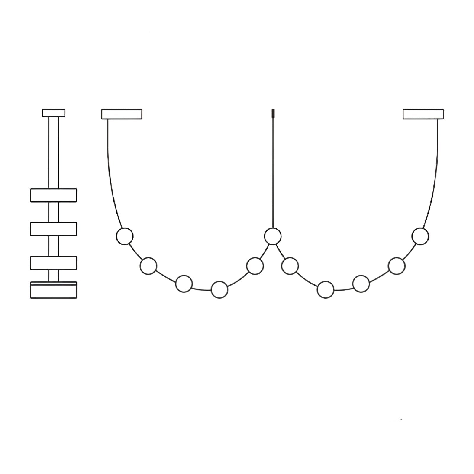 Flexura Modular Track Pendant Light