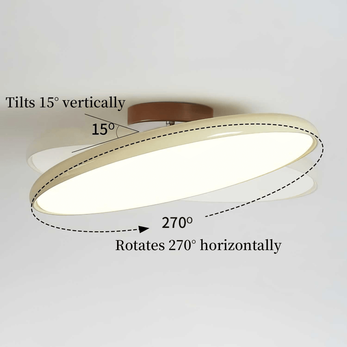 Fyne Adjustable Ceiling Light Colorful for Bedroom - Neutral Decor