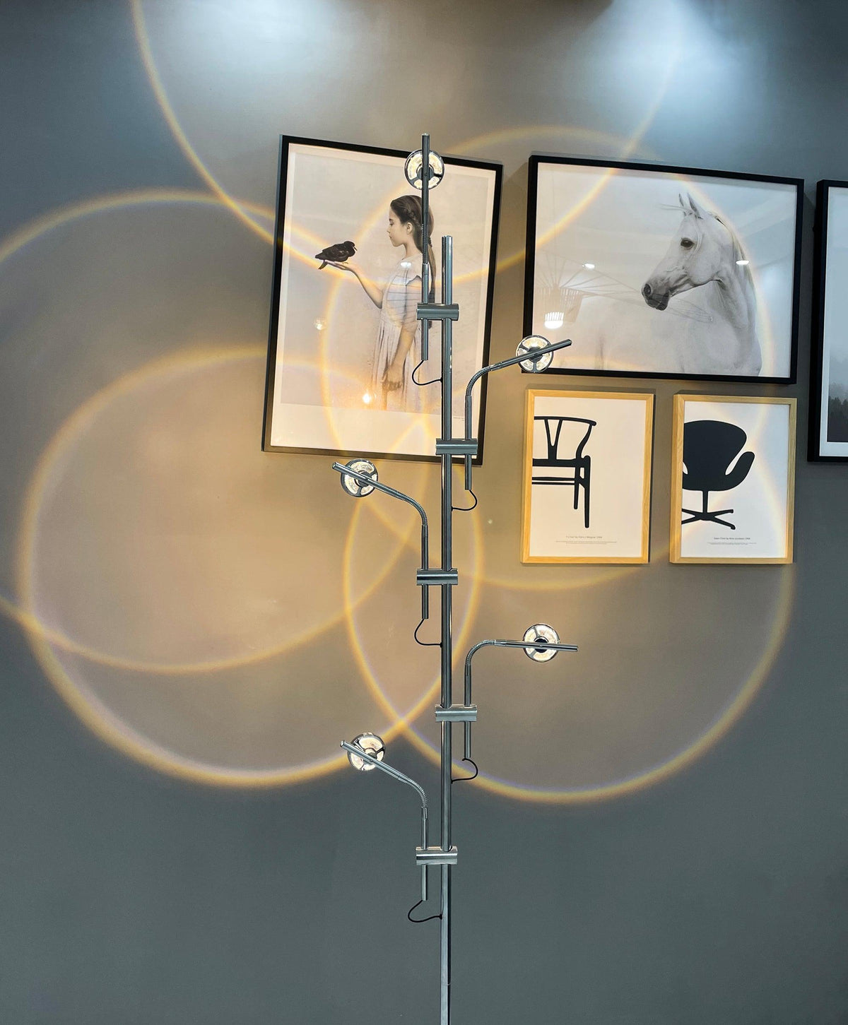 Receiv Steel Floor Lamp