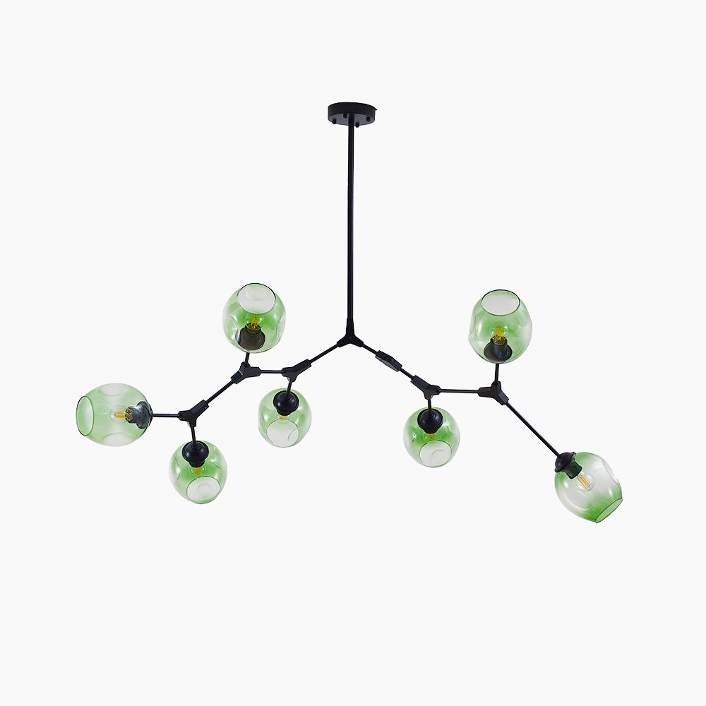 Valentina Nordic Modern Glass Pendant Light Bubble - Neutral Decor