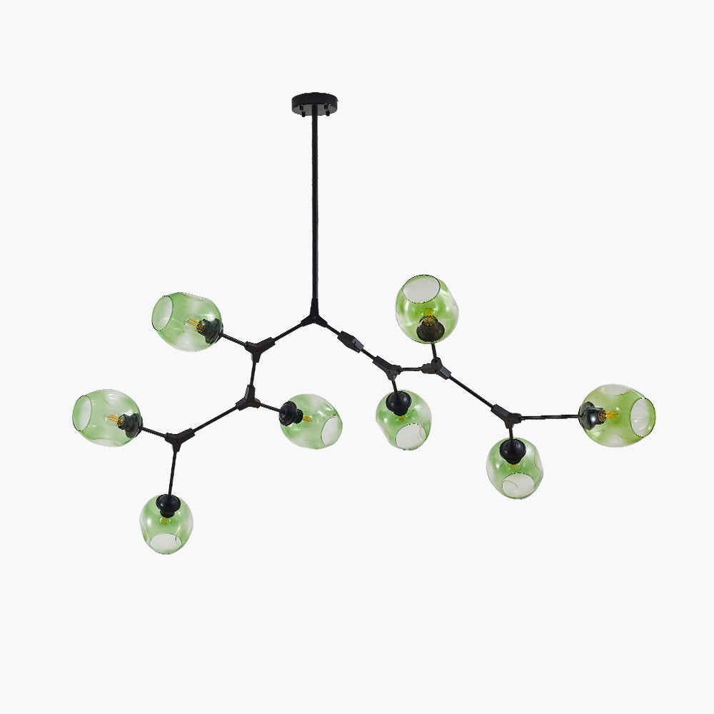 Valentina Nordic Modern Glass Pendant Light Bubble - Neutral Decor