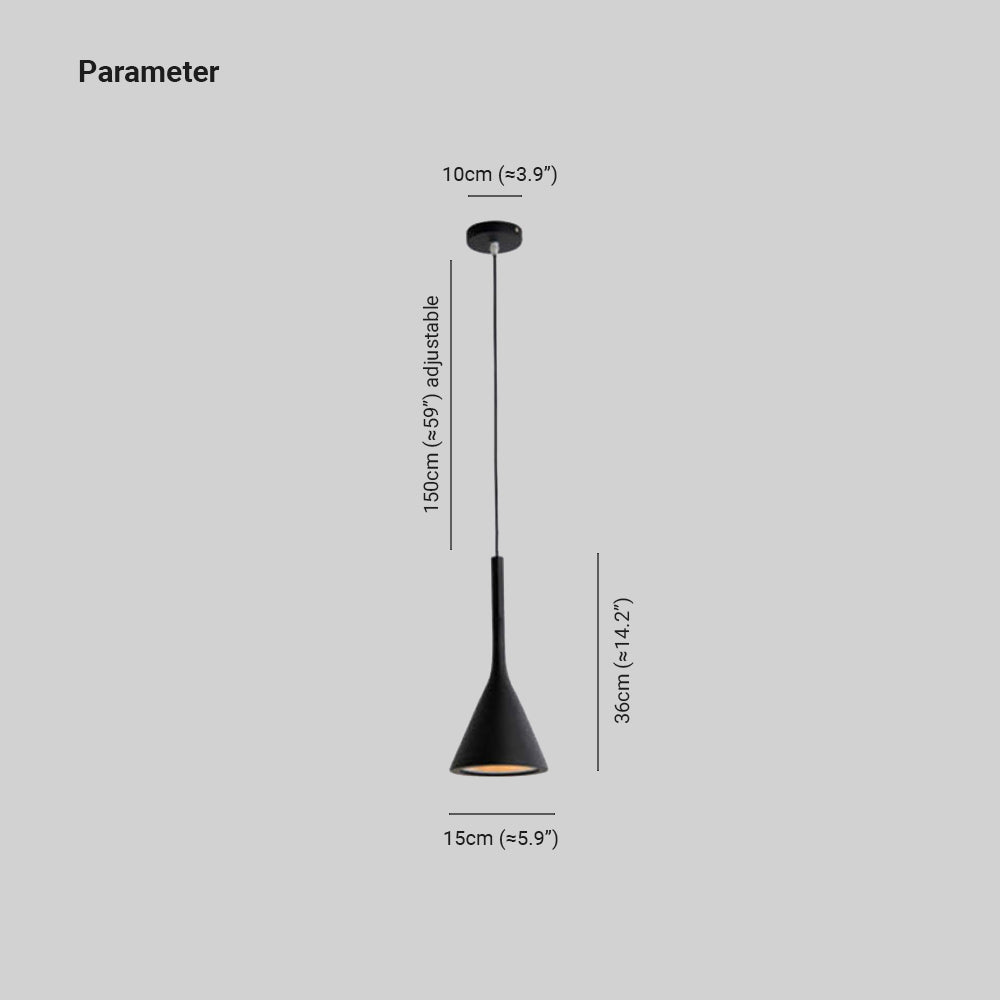 Valentina Modern Pendant Light, Triangle - Neutral Decor