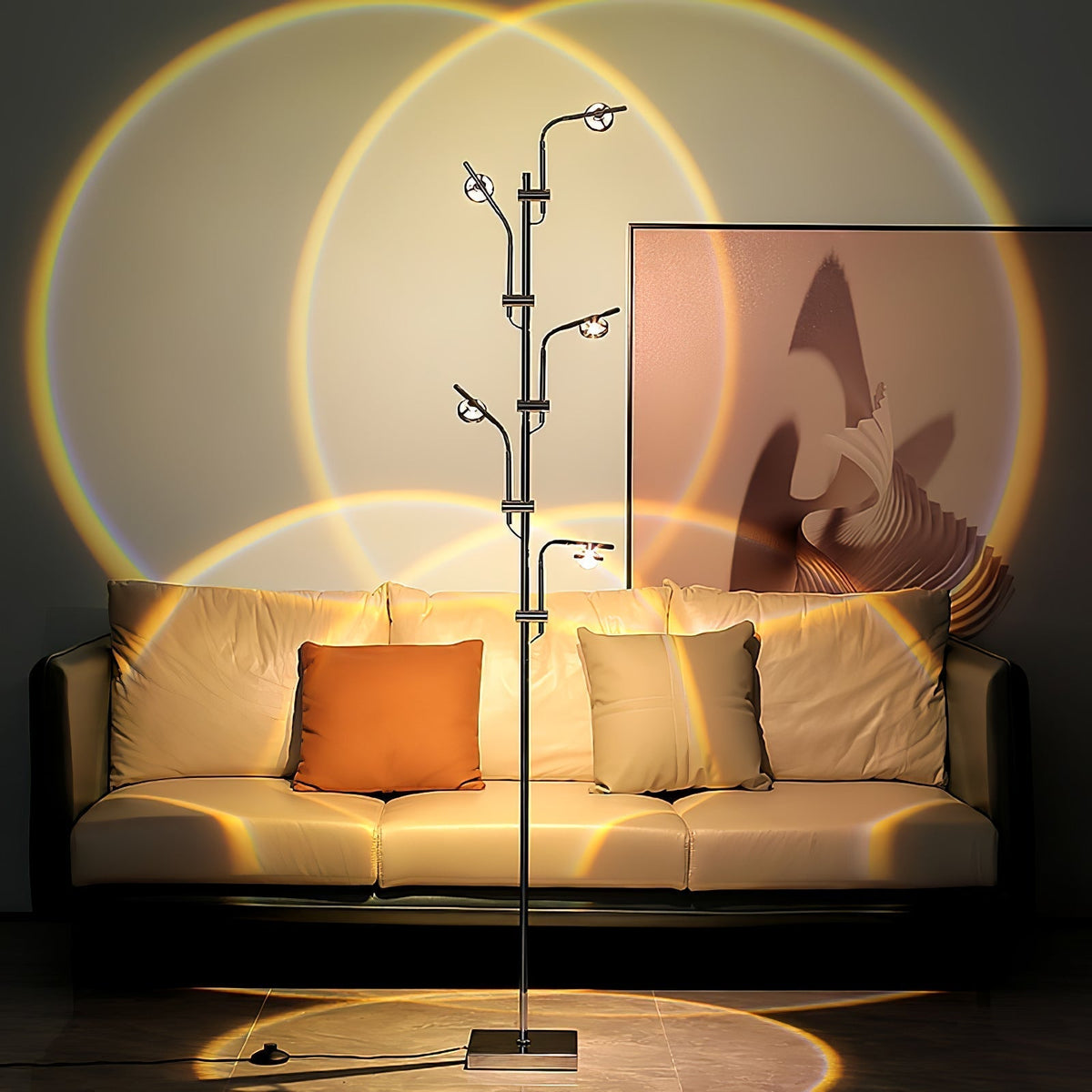Receiv Steel Floor Lamp