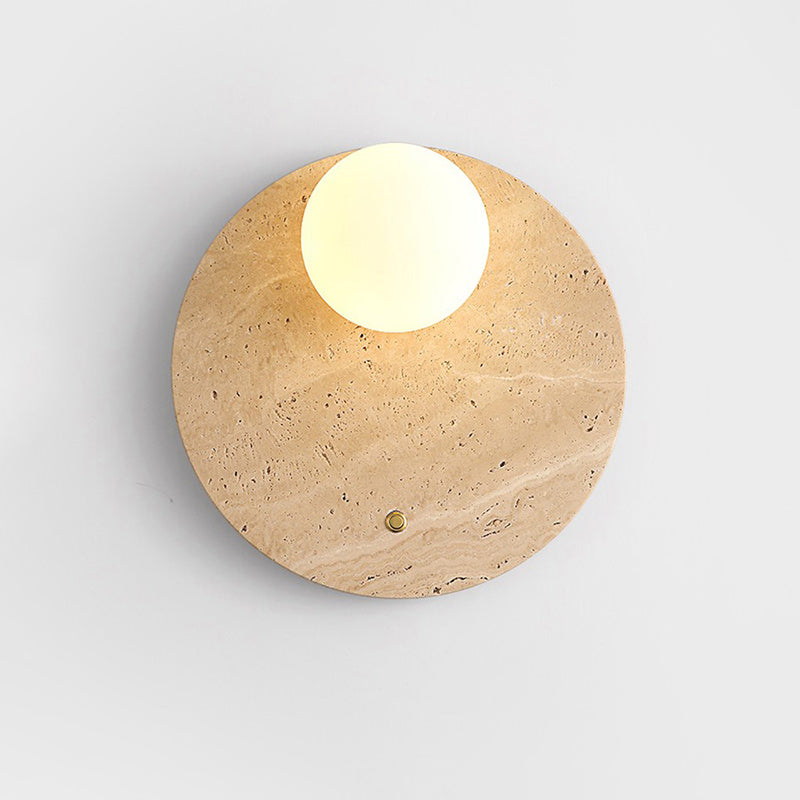 Seraelia Travertine Wall Lamp