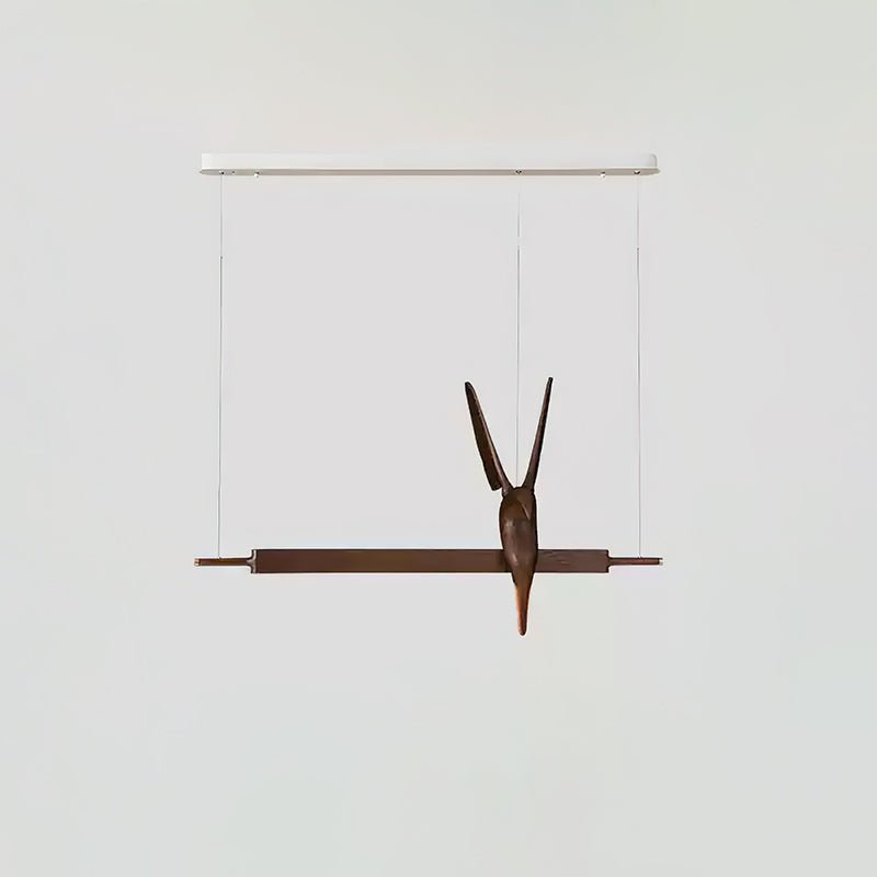 Varinisra Sculptural Oak Pendant Light