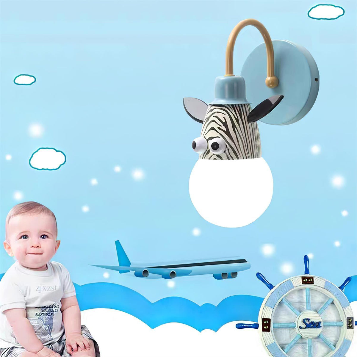 Neloz Artistic Playful Wall Lamp