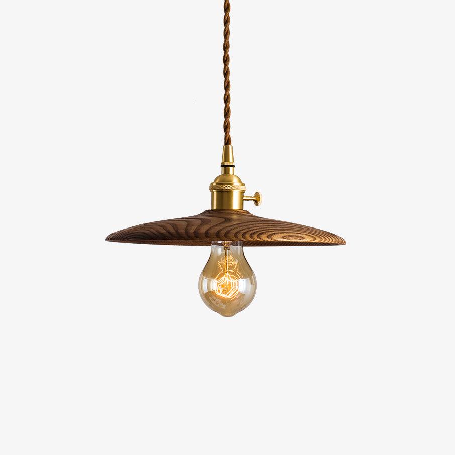 Veldra Brass Retro Pendant Light