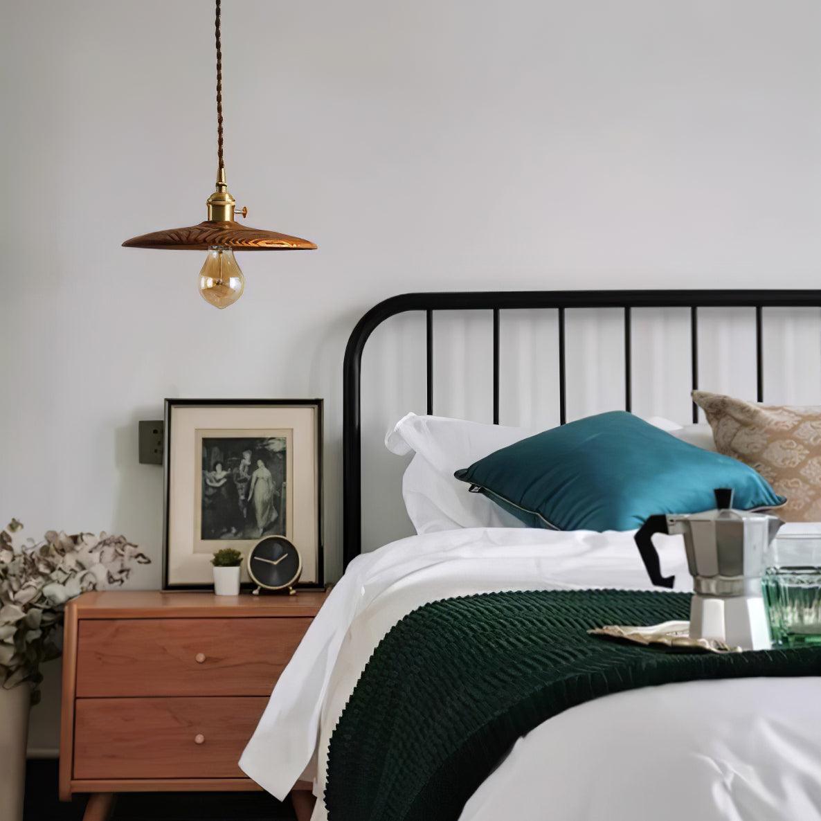 Veldra Brass Retro Pendant Light