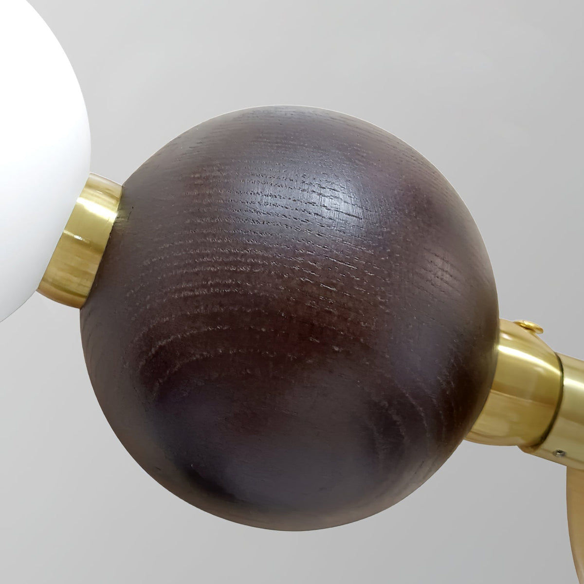 Aldisira Chandelier Walnut Bead Necklace