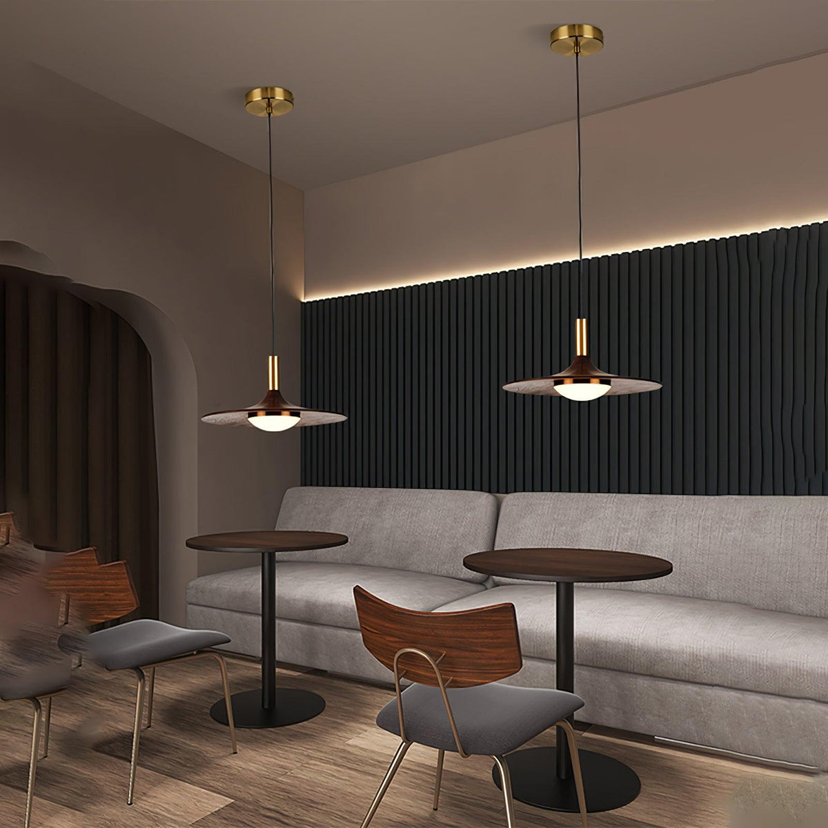 Blythe Modern Wood Pendant Light