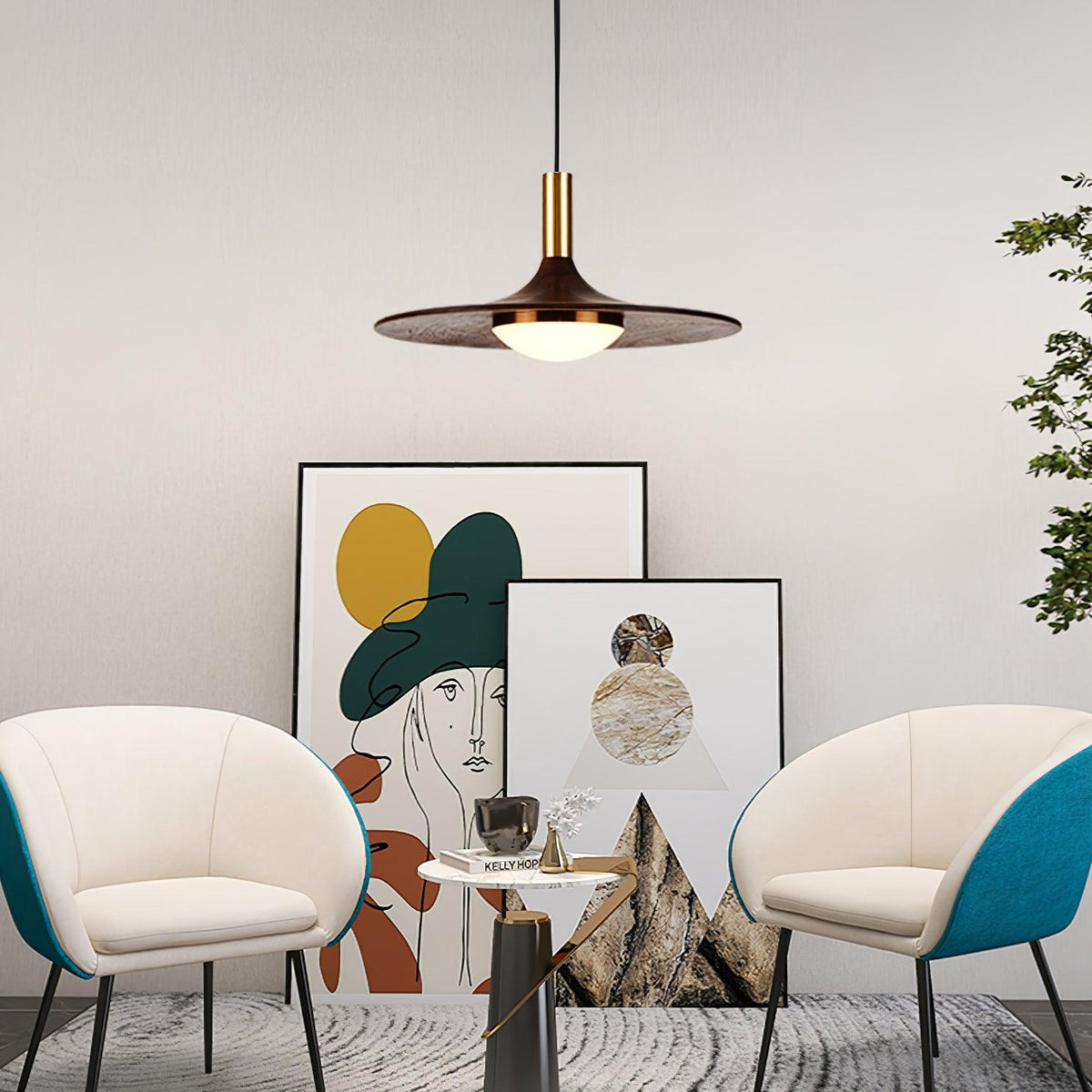 Blythe Modern Wood Pendant Light