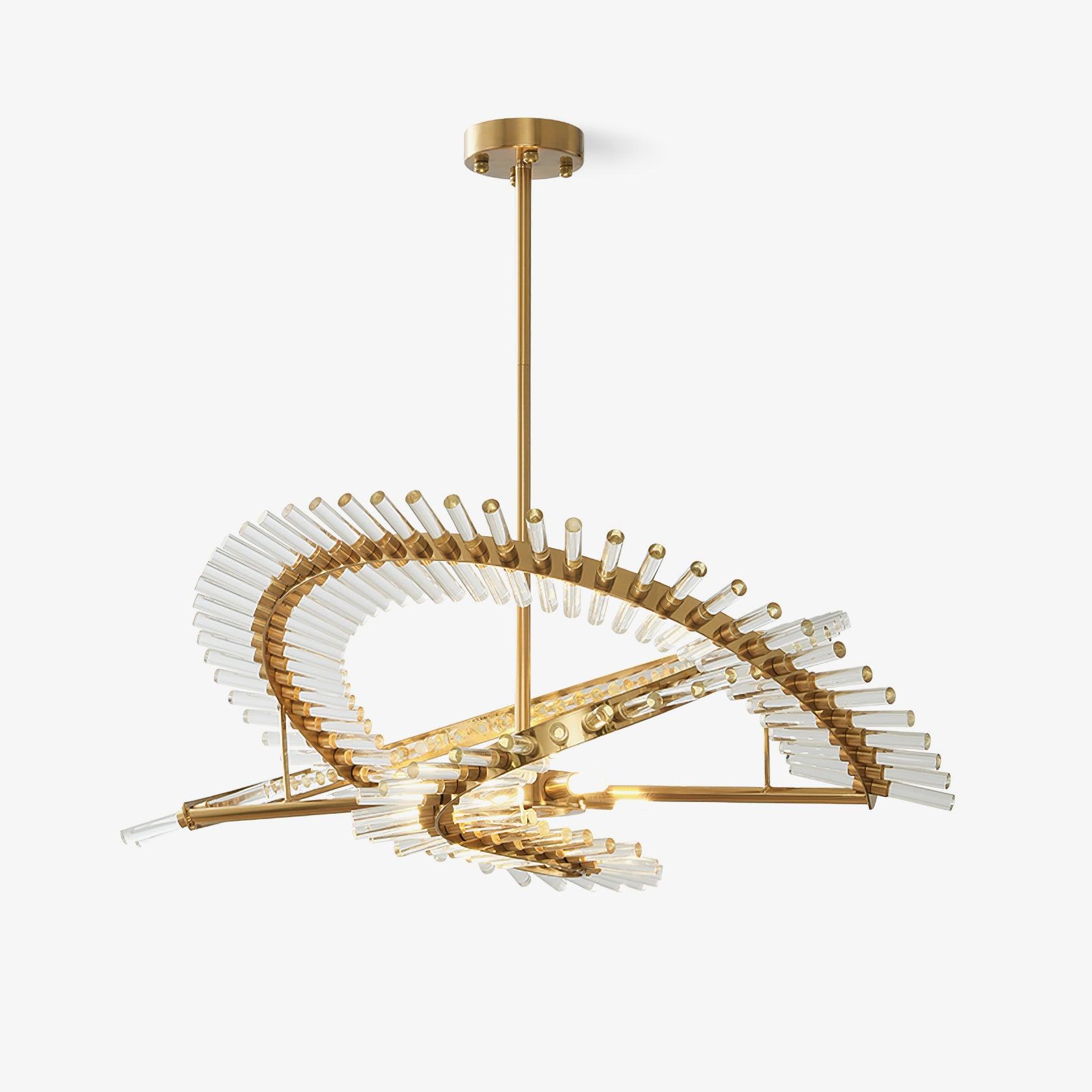 Velaine Glass Chandelier Light