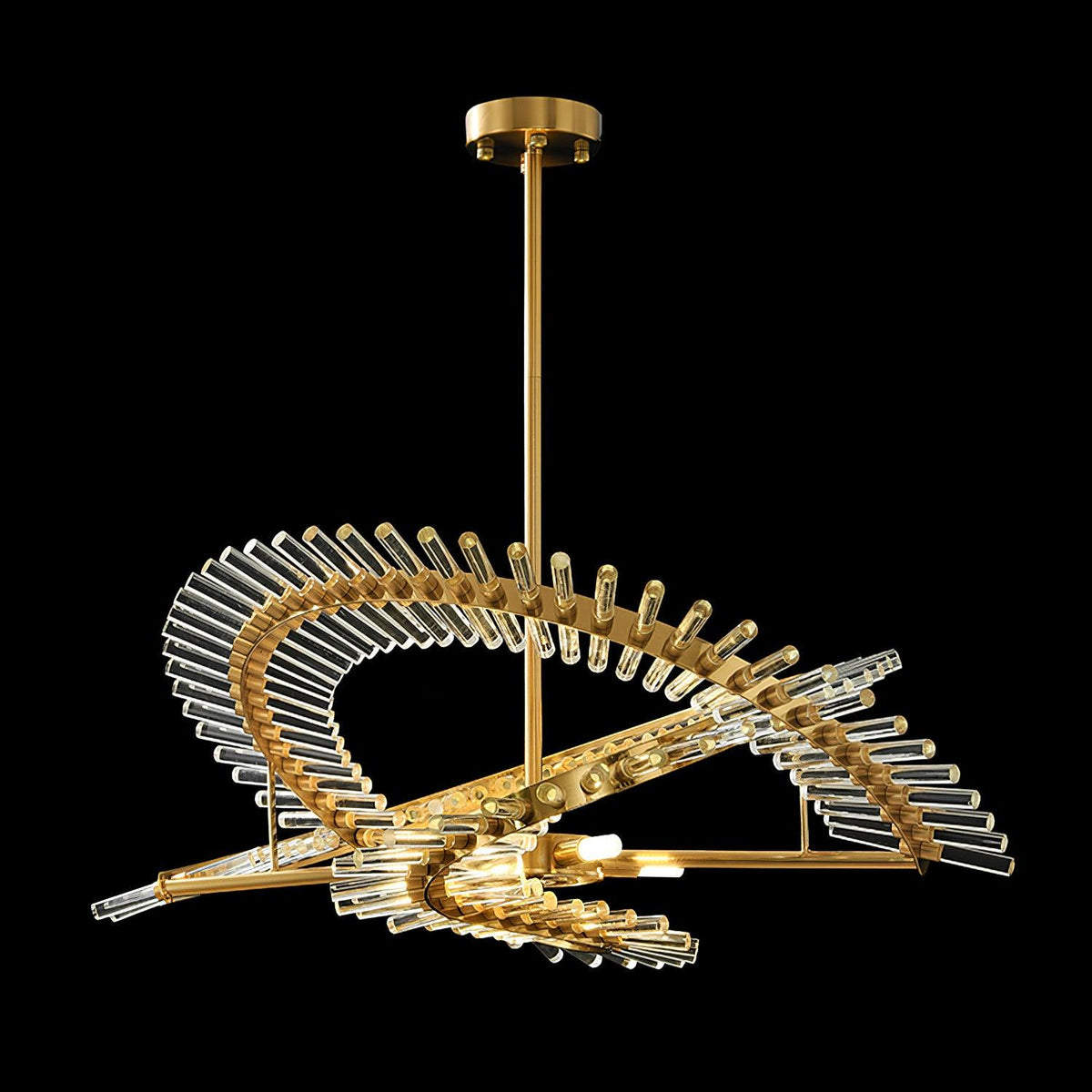Velaine Glass Chandelier Light