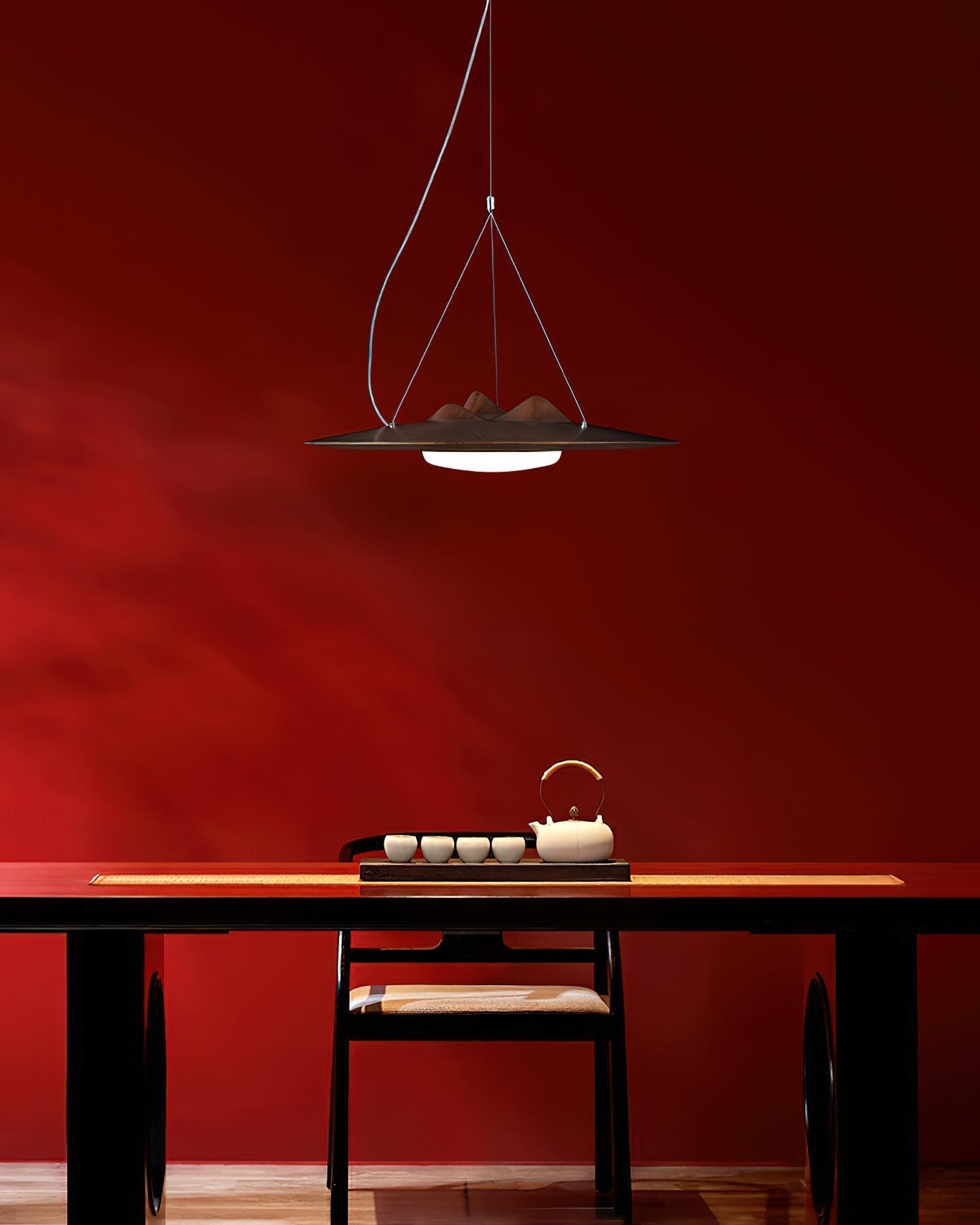 Vathea Premium Nordic Art Wood Pendant Lamp