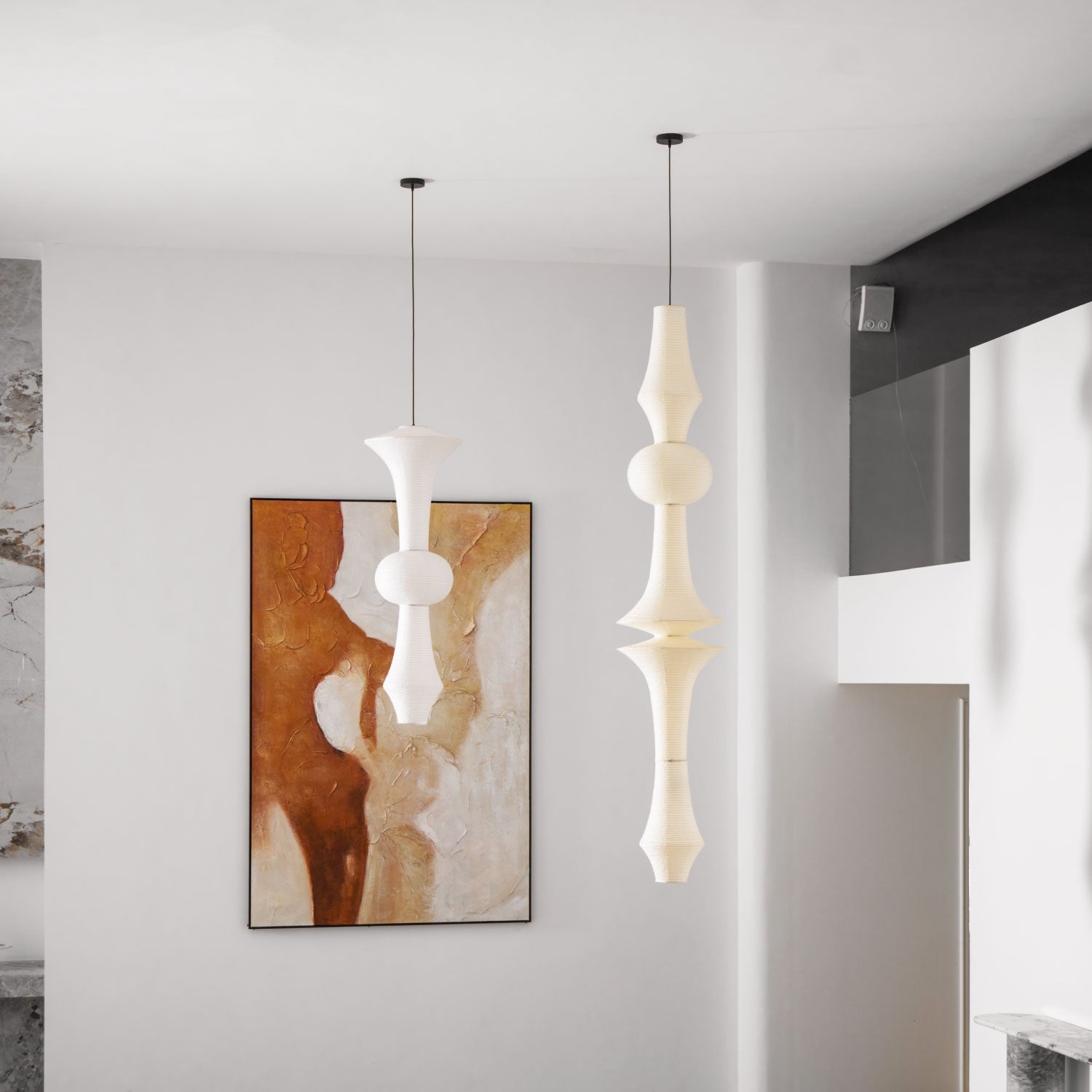 Elmsridge Washi Paper E Pendant Light