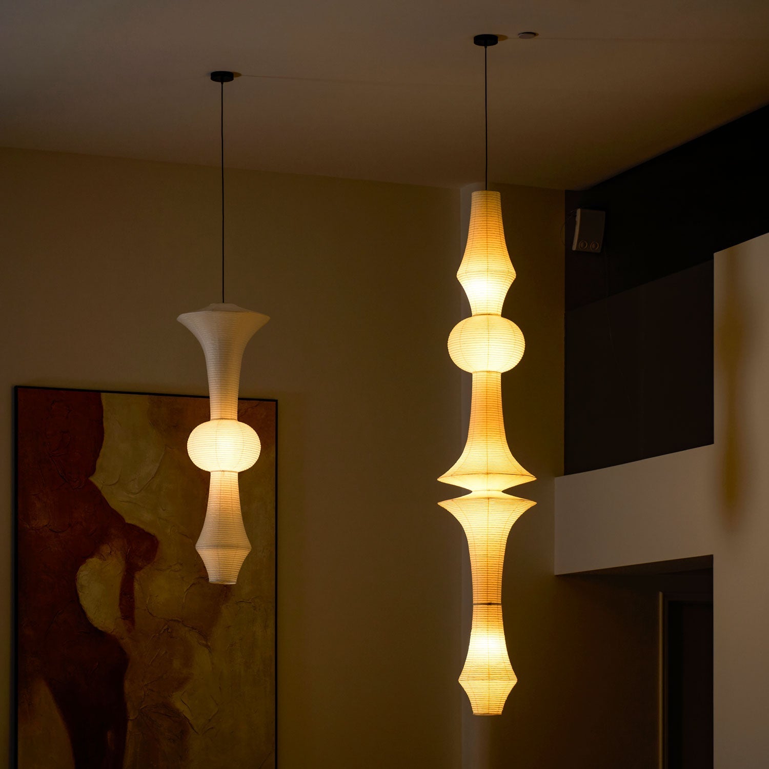 Elmsridge Washi Paper E Pendant Light