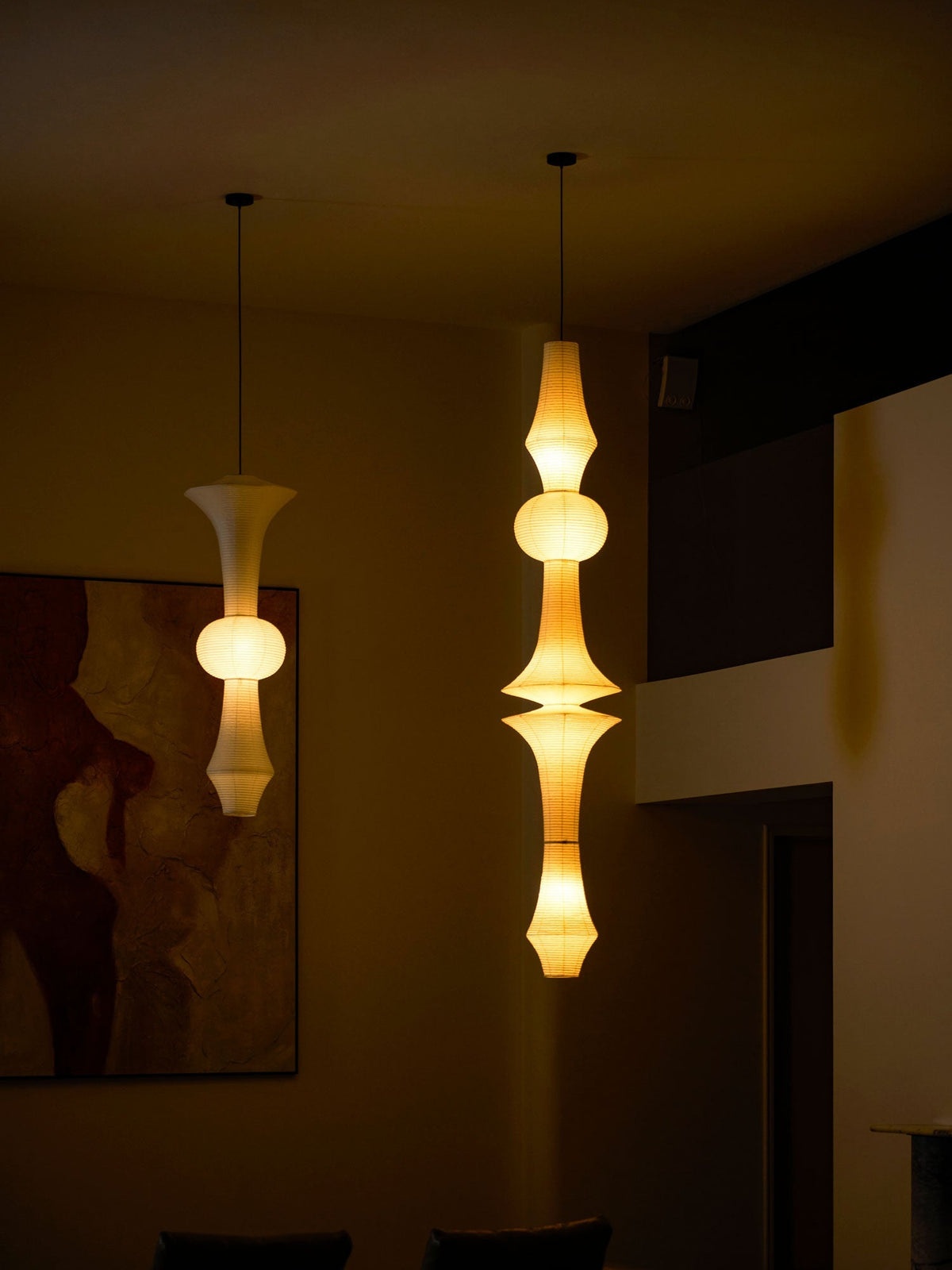 Elmsridge Washi Paper E Pendant Light