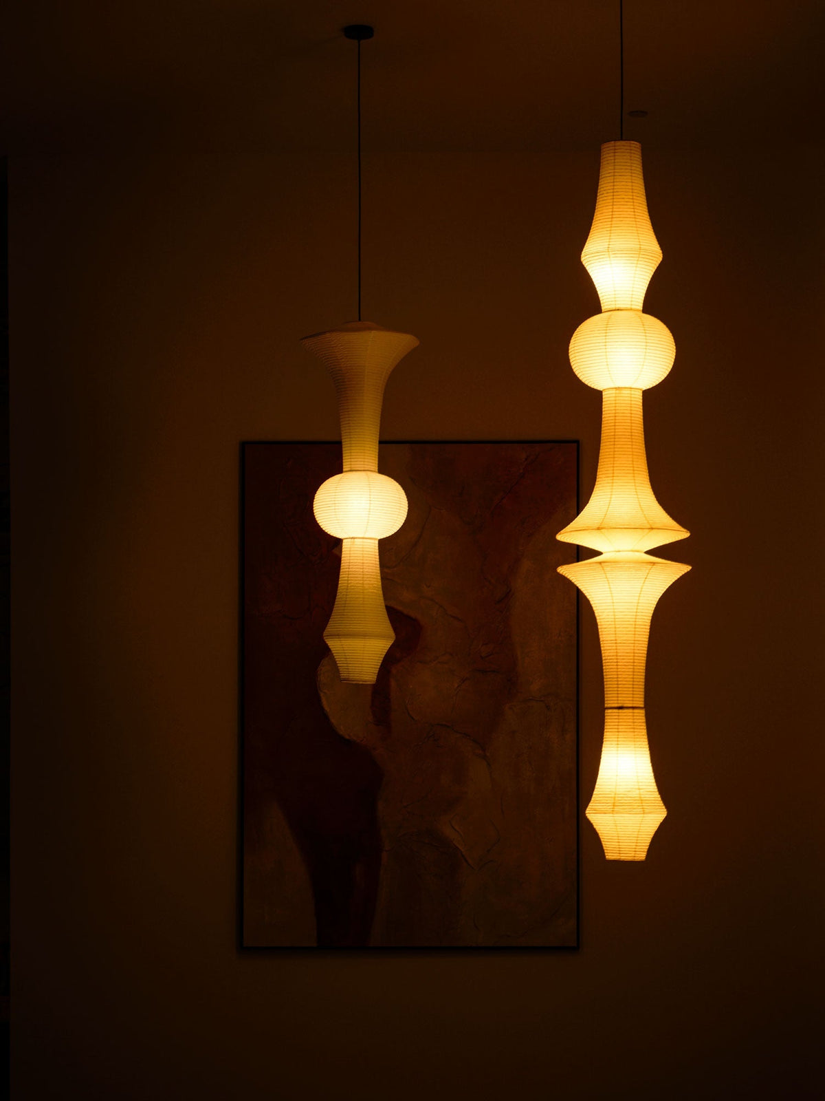 Elmsridge Washi Paper E Pendant Light