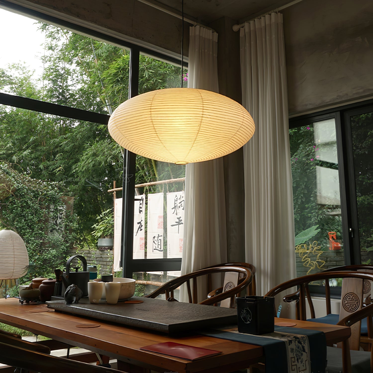 Nerastead Washi Paper 15A 21A 26A Pendant Light