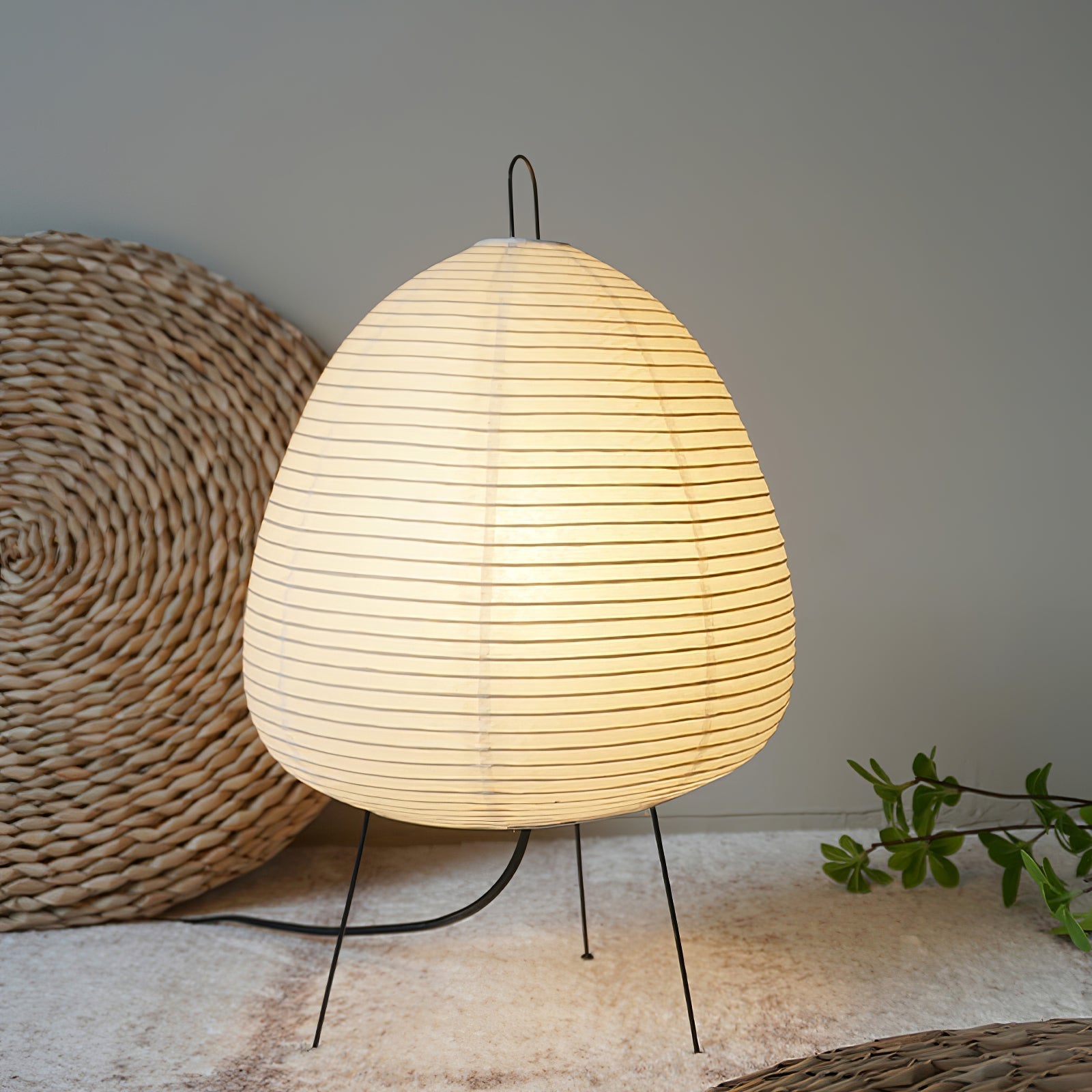 Tranquilux Paper Japanese-Inspired Table Lamp