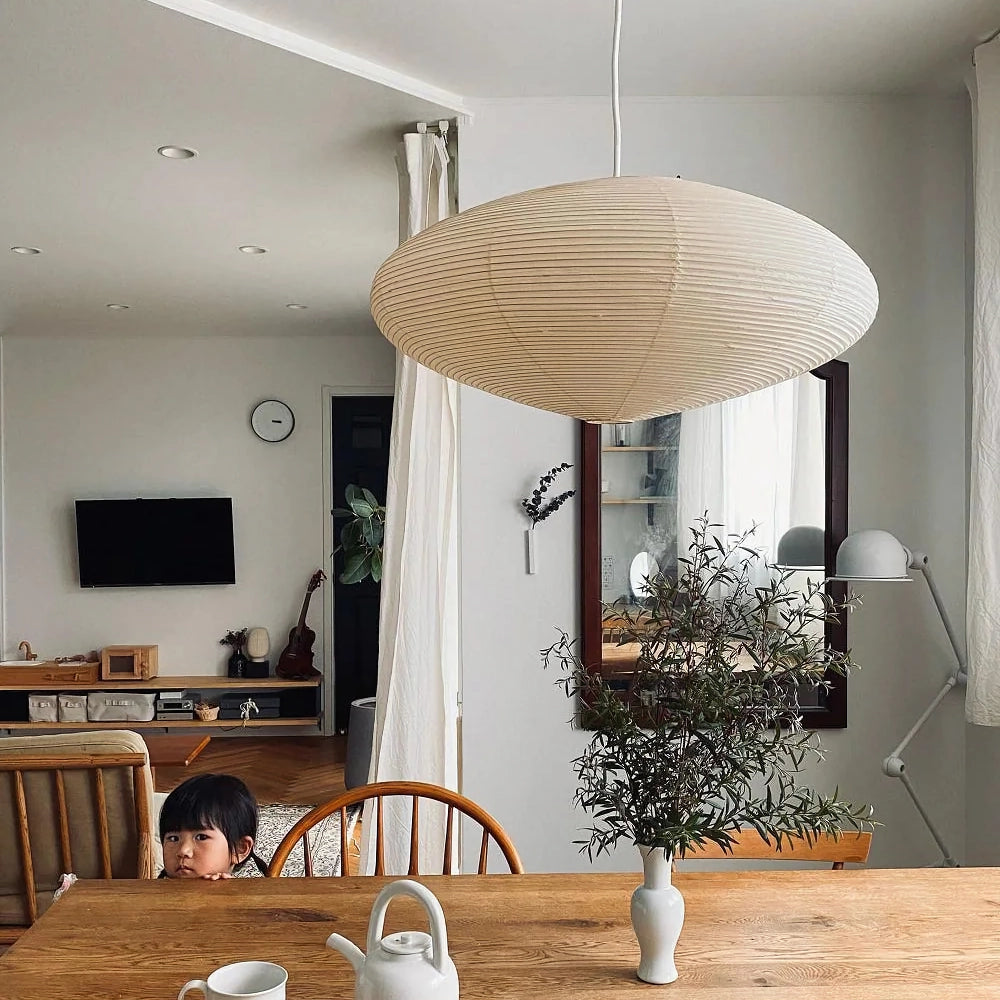 Anais Washi Paper Swag Pendant Light