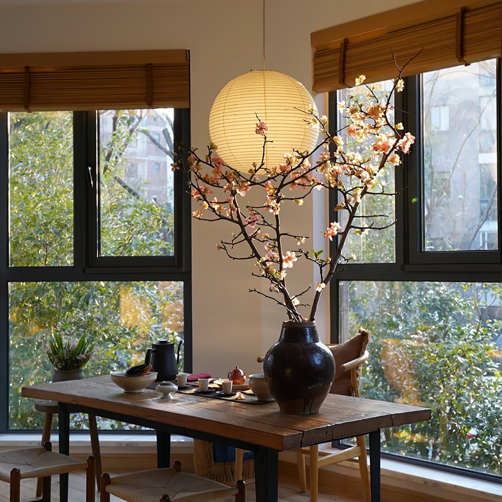 Lunerelle Pendant Lamp Paper for Living Room