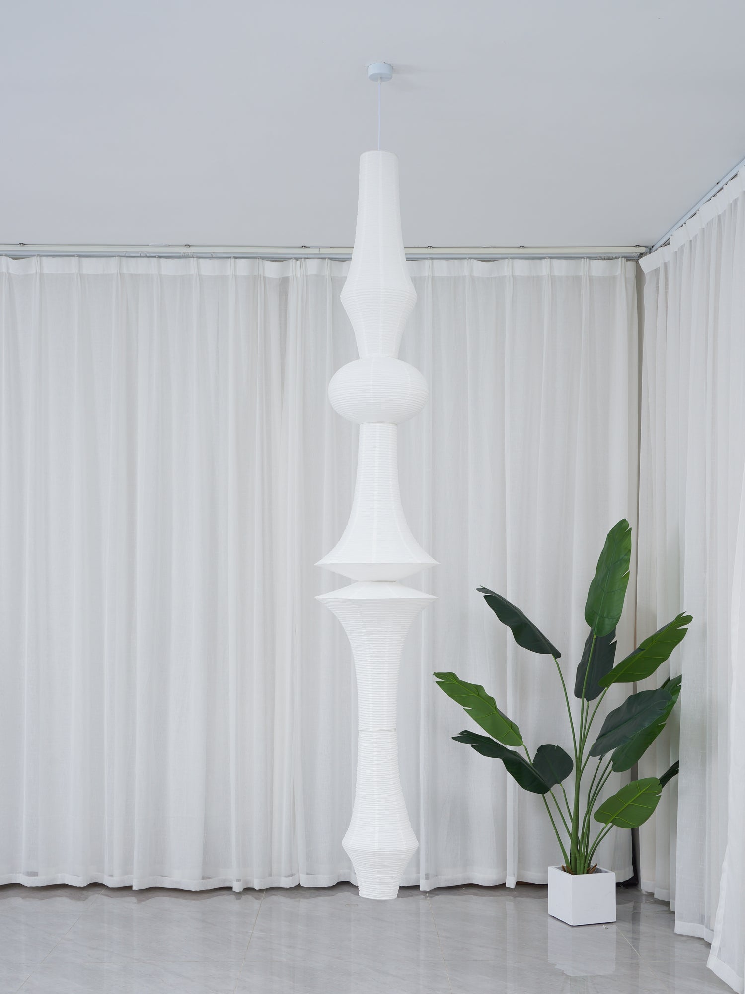 Elmsridge Washi Paper E Pendant Light