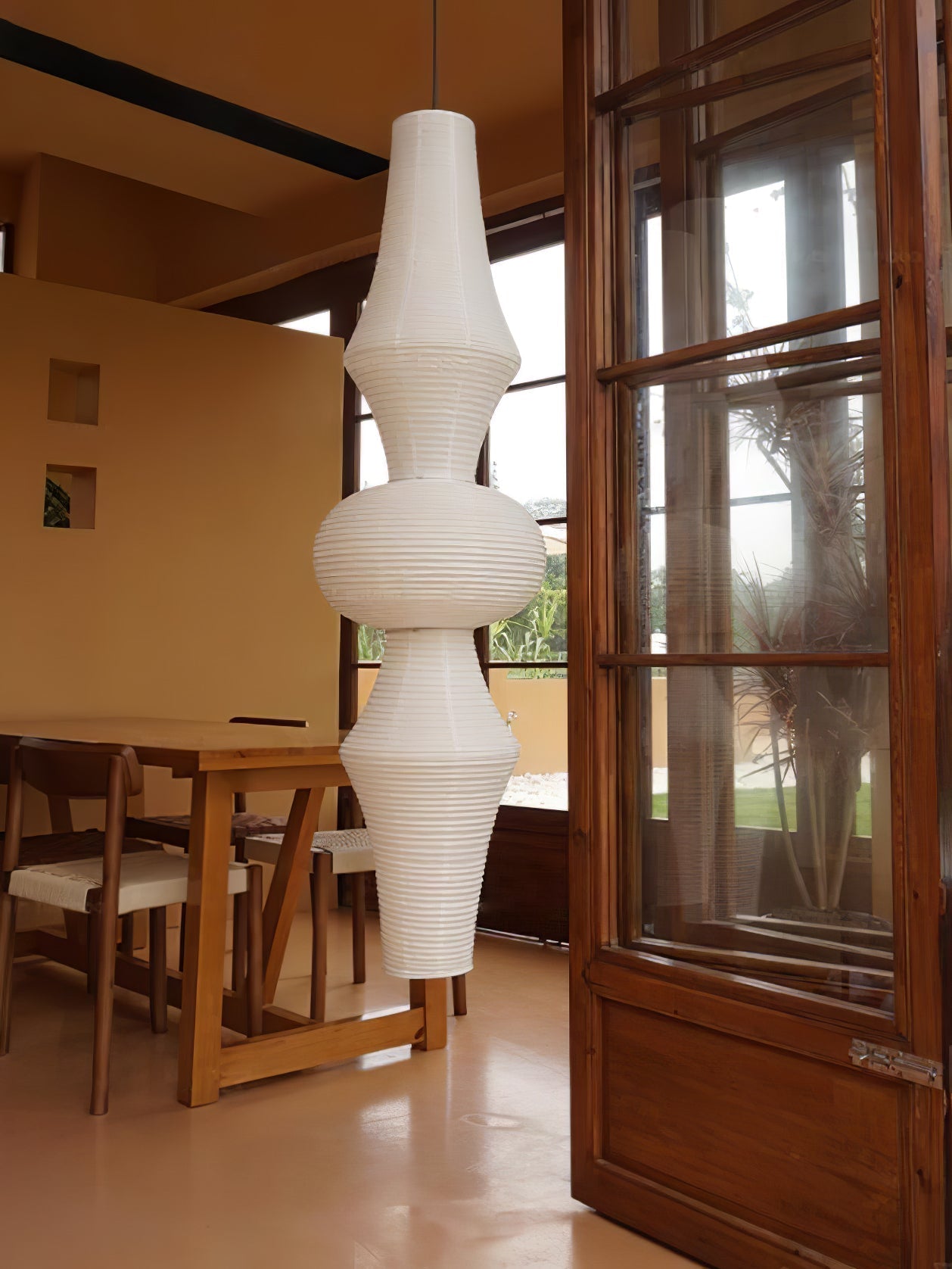Elmsridge Washi Paper E Pendant Light