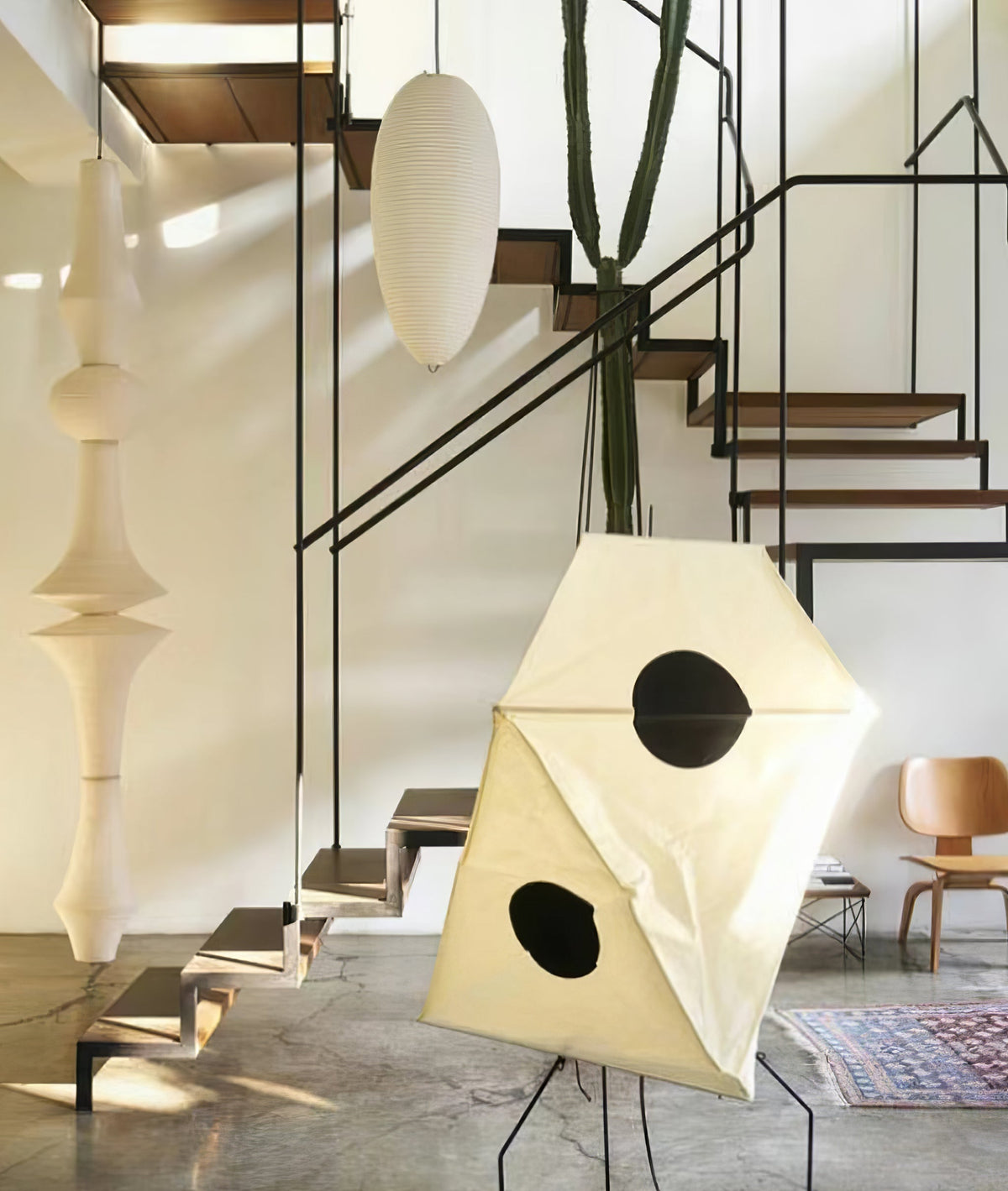 Elmsridge Washi Paper E Pendant Light