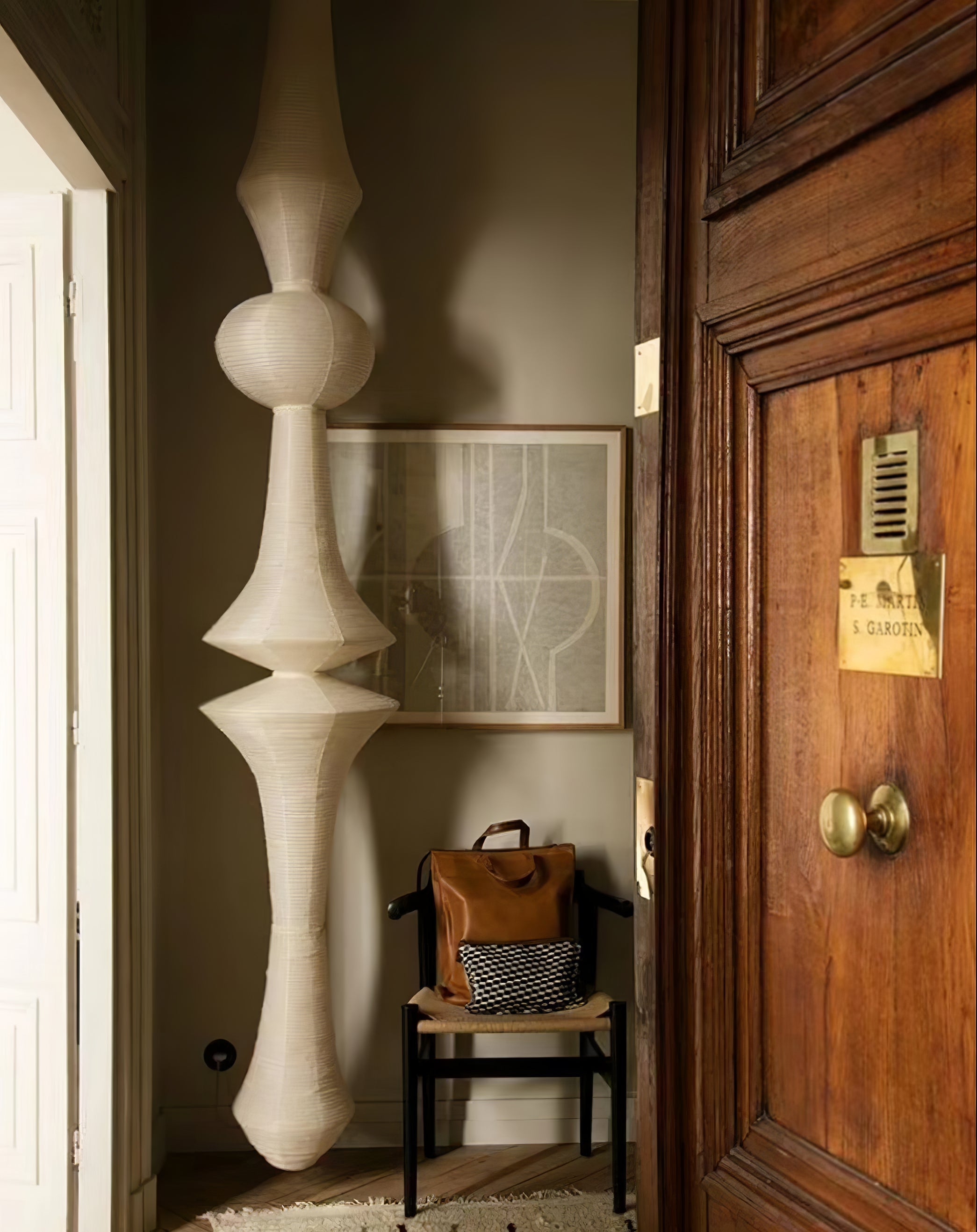 Elmsridge Washi Paper E Pendant Light