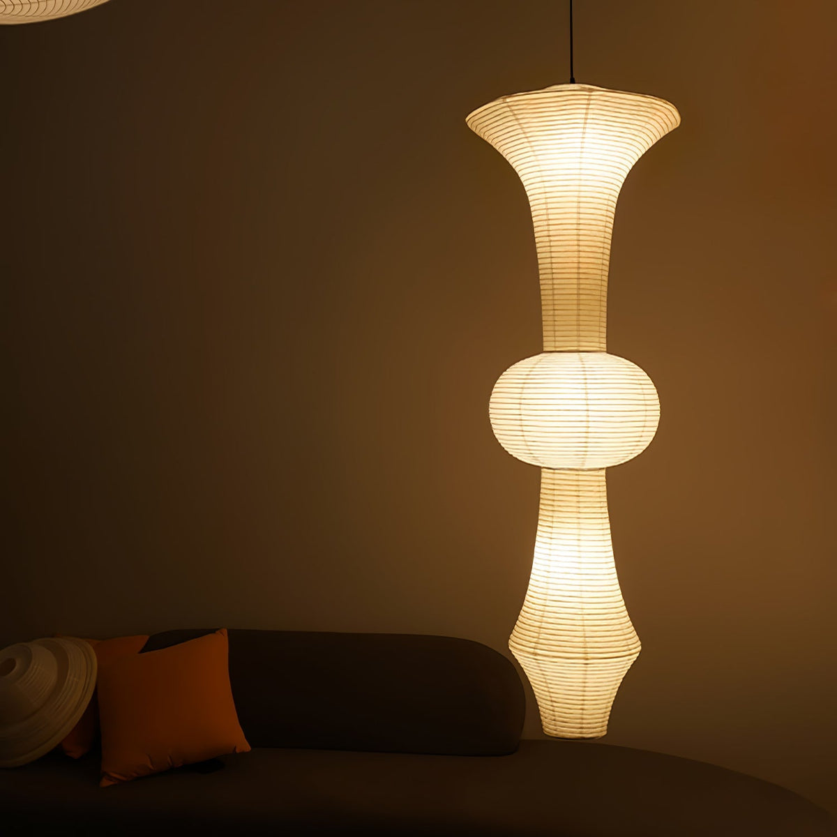 Elmsridge Washi Paper E Pendant Light