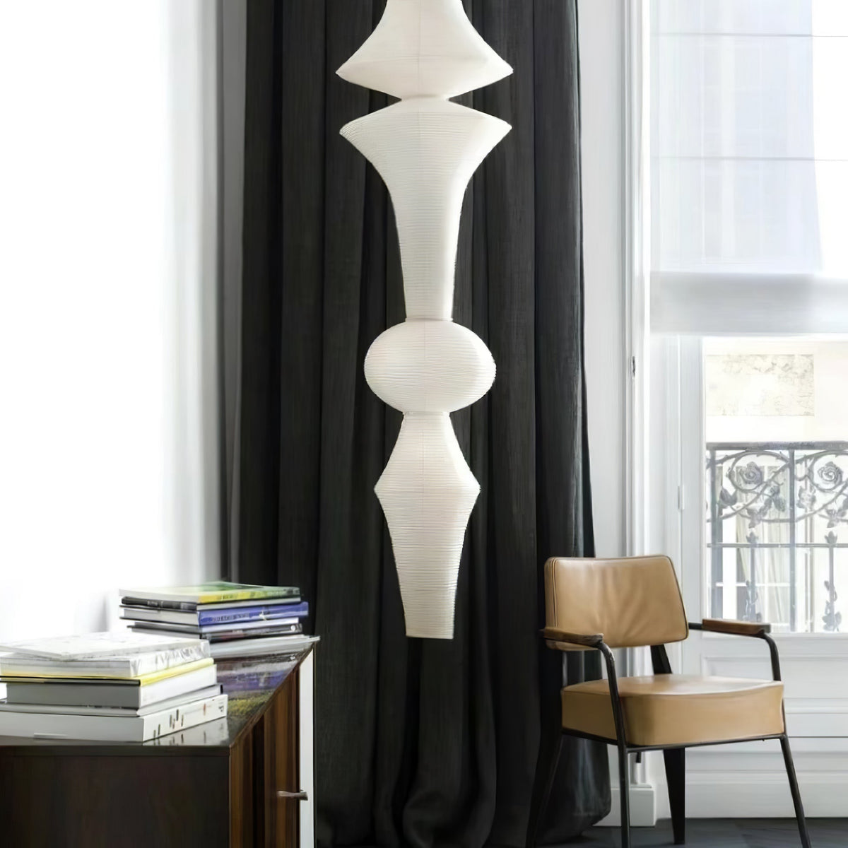 Elmsridge Washi Paper E Pendant Light