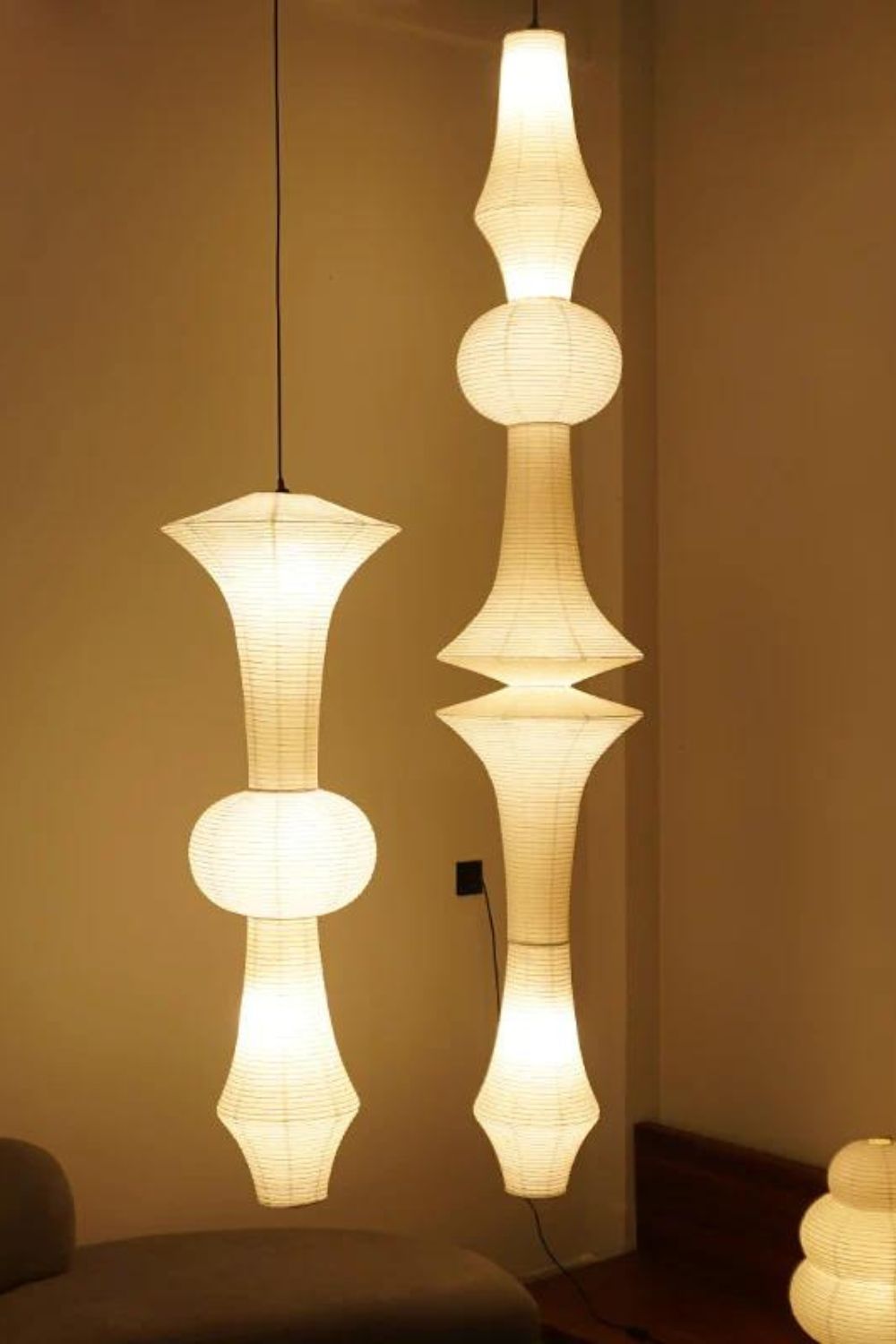 Lunalelia Paper Artistic Pendant Light