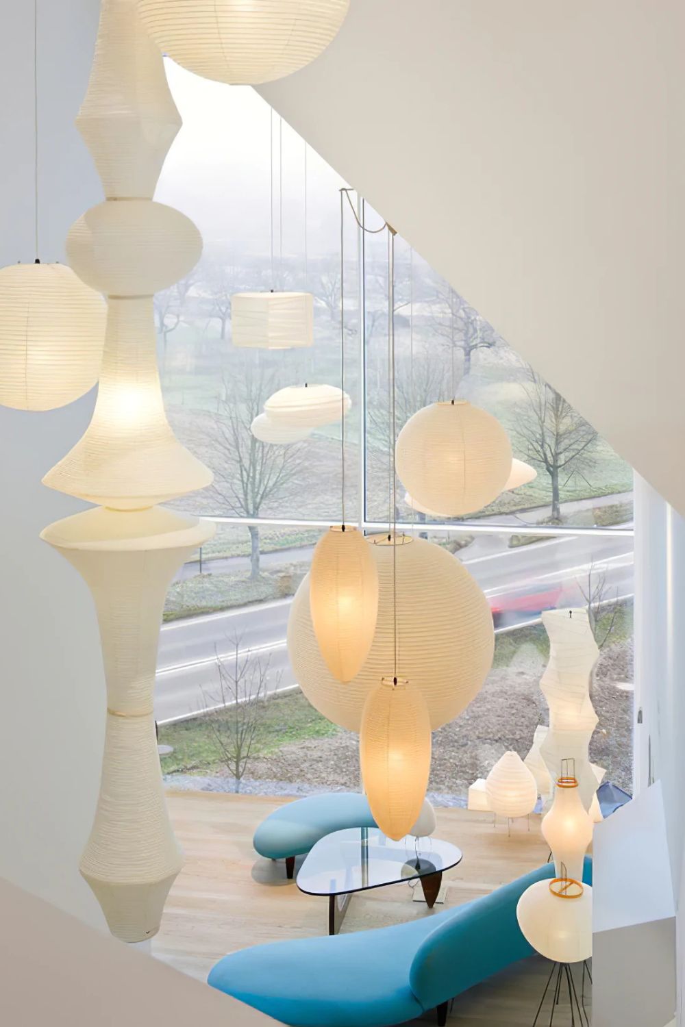 Lunalelia Paper Artistic Pendant Light