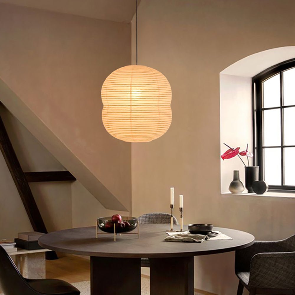 Nivelelle Minimalist Rice Paper Pendant Light