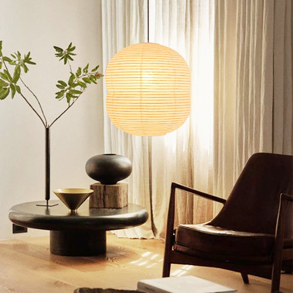 Nivelelle Minimalist Rice Paper Pendant Light